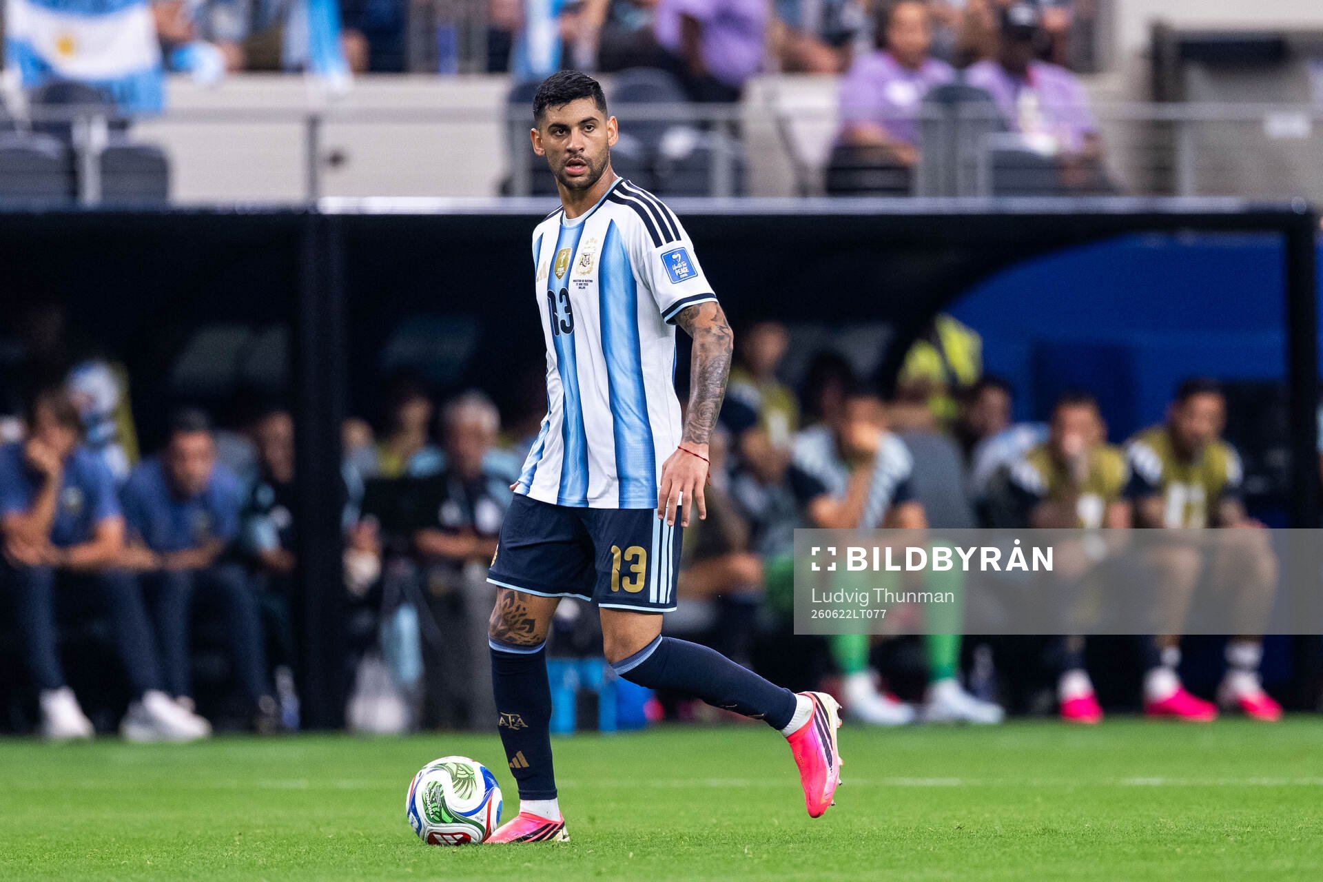 Cristian Romero of Argentina