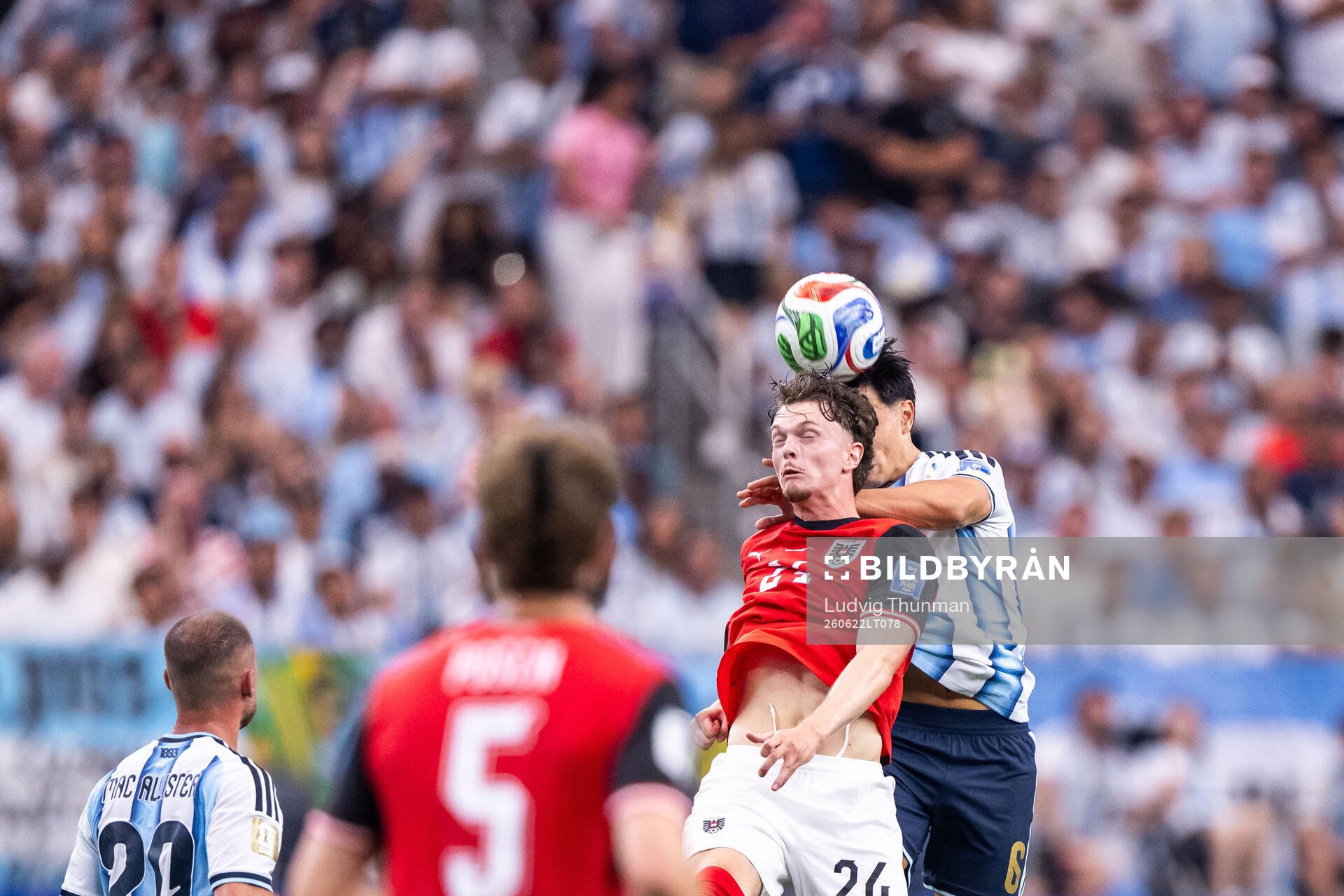 Paul Wanner of Austria and Lisandro Martinez of Argentina
