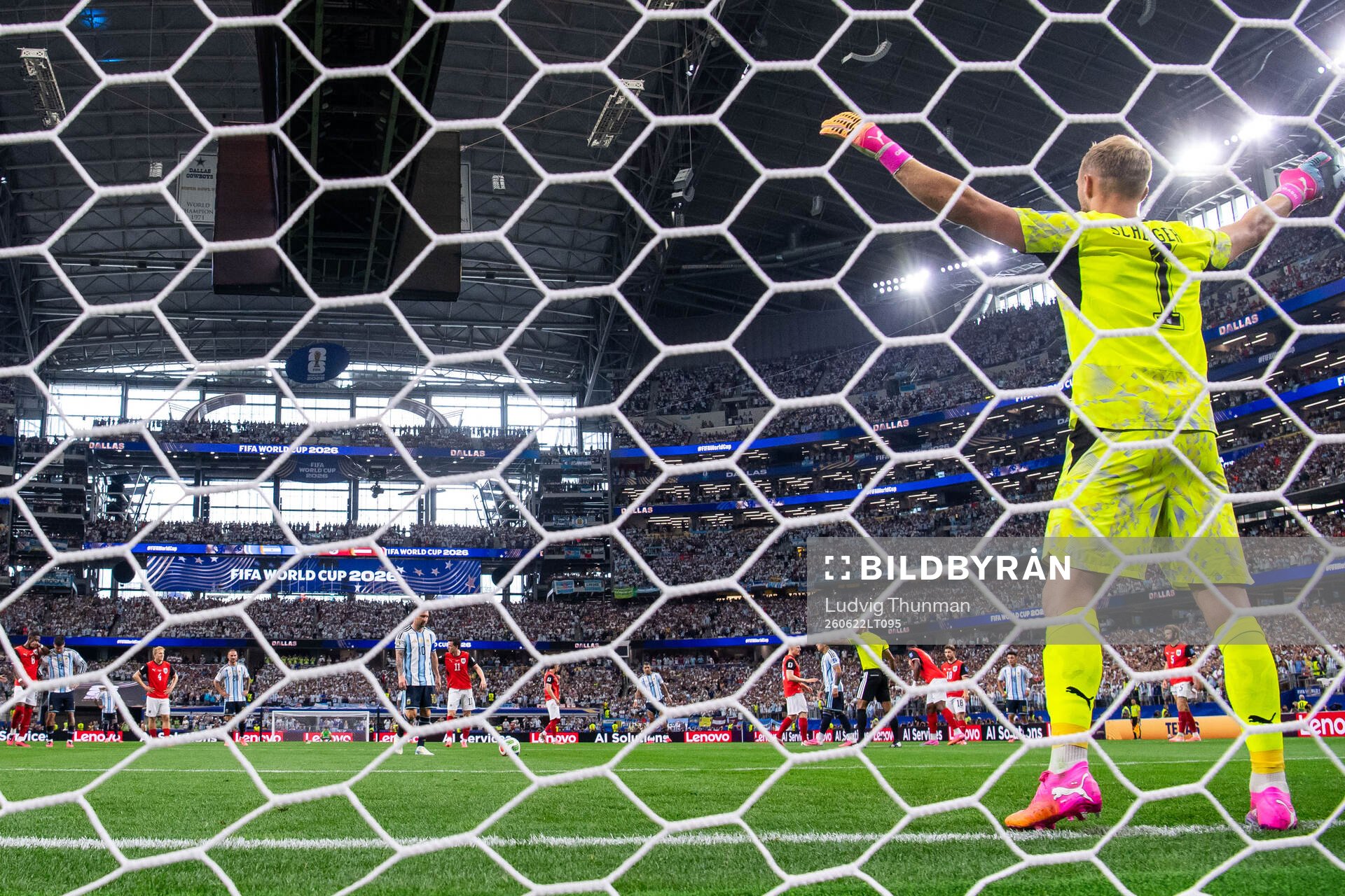 Lionel Messi of Argentina