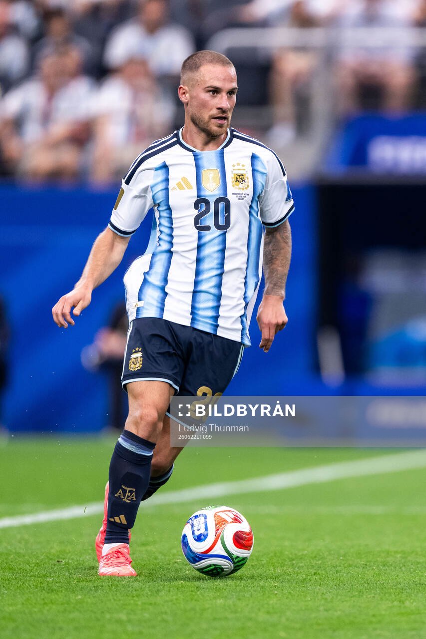 Alexis Mac Allister of Argentina