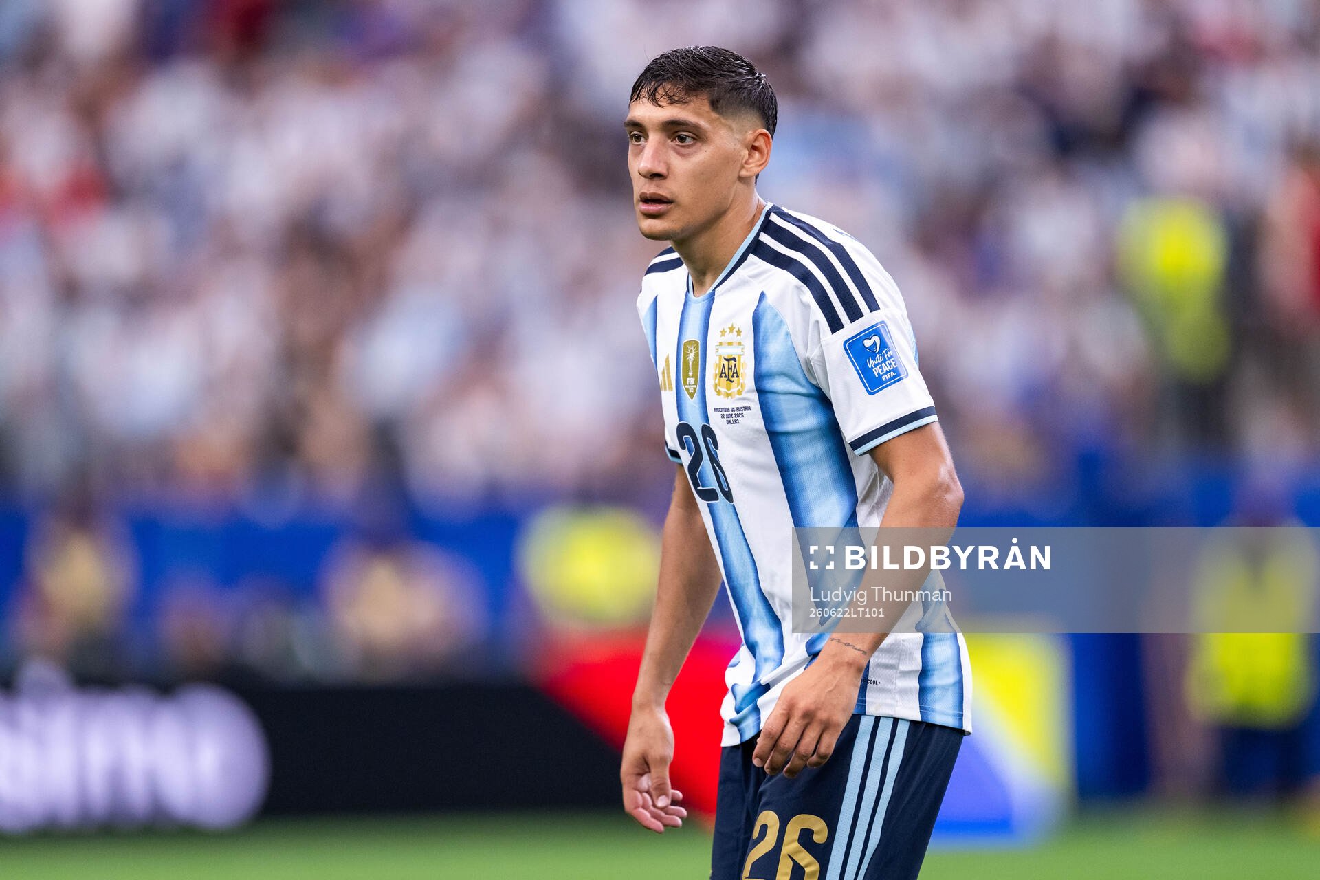 Nahuel Molina of Argentina
