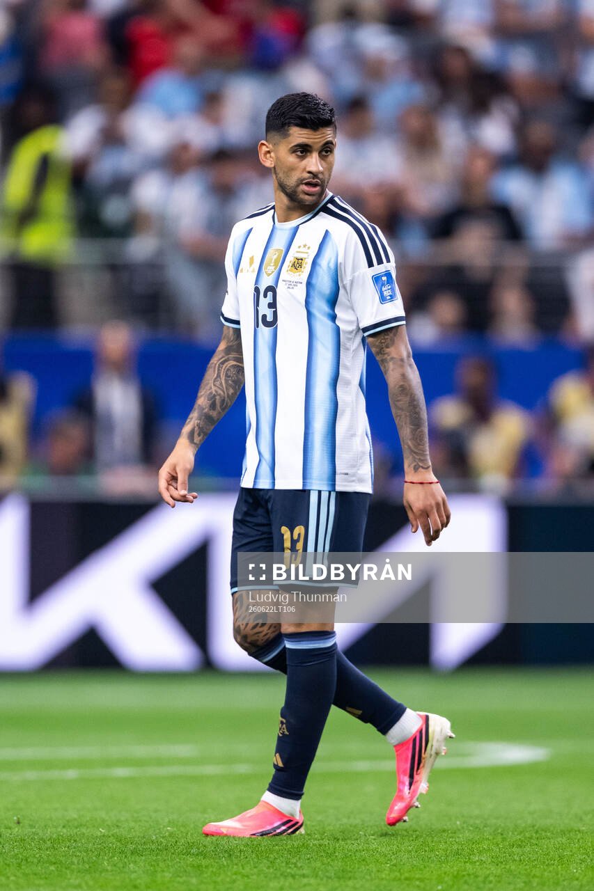 Cristian Romero of Argentina