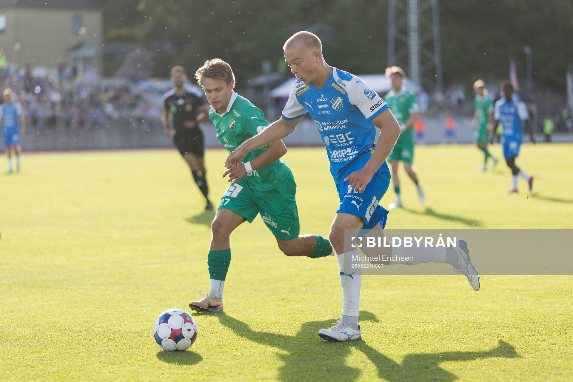 Ljungskiles Alfons Borén och Oddevolds Olle Kjellman Olblad