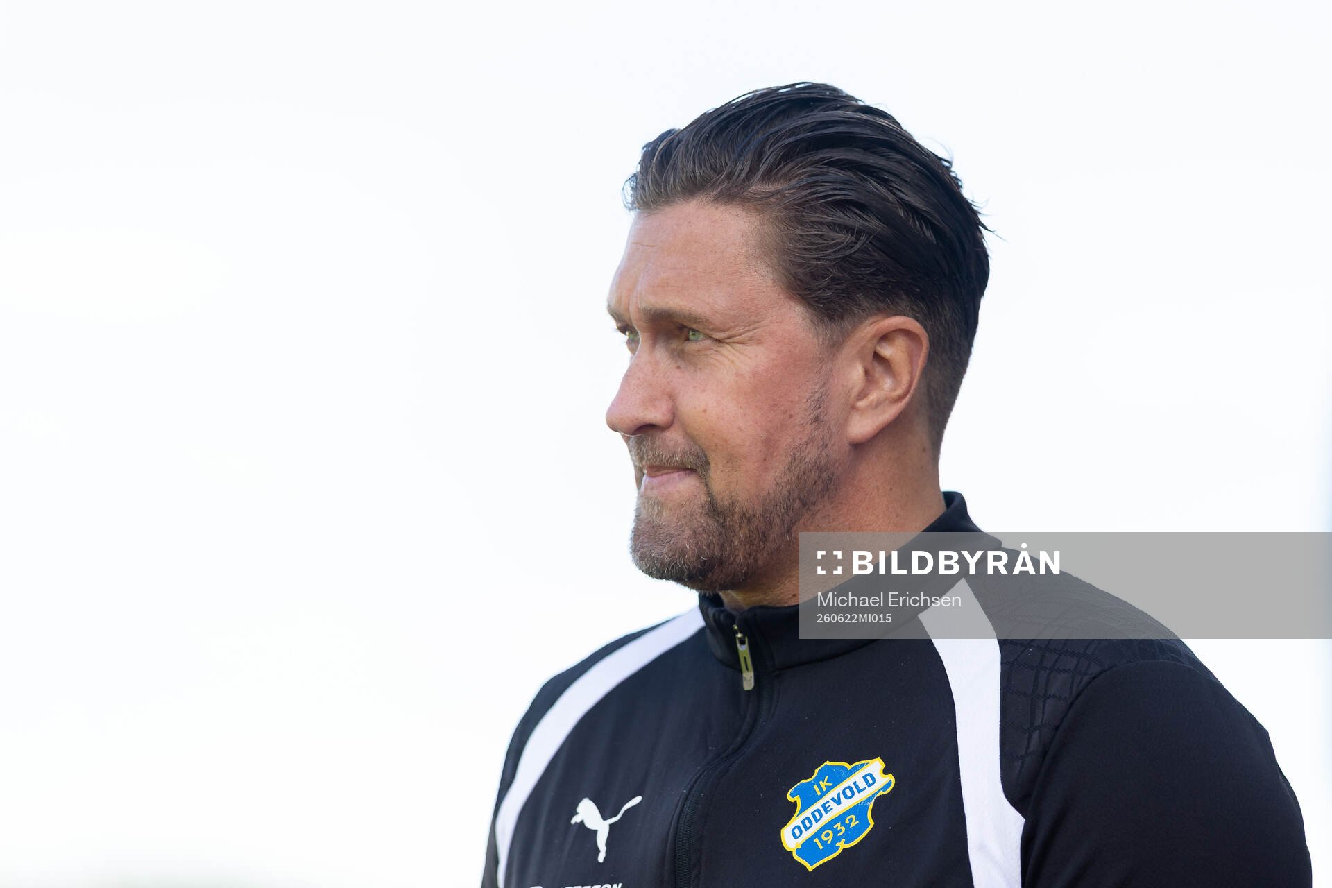 Oddevolds tränare Rikard Nilsson