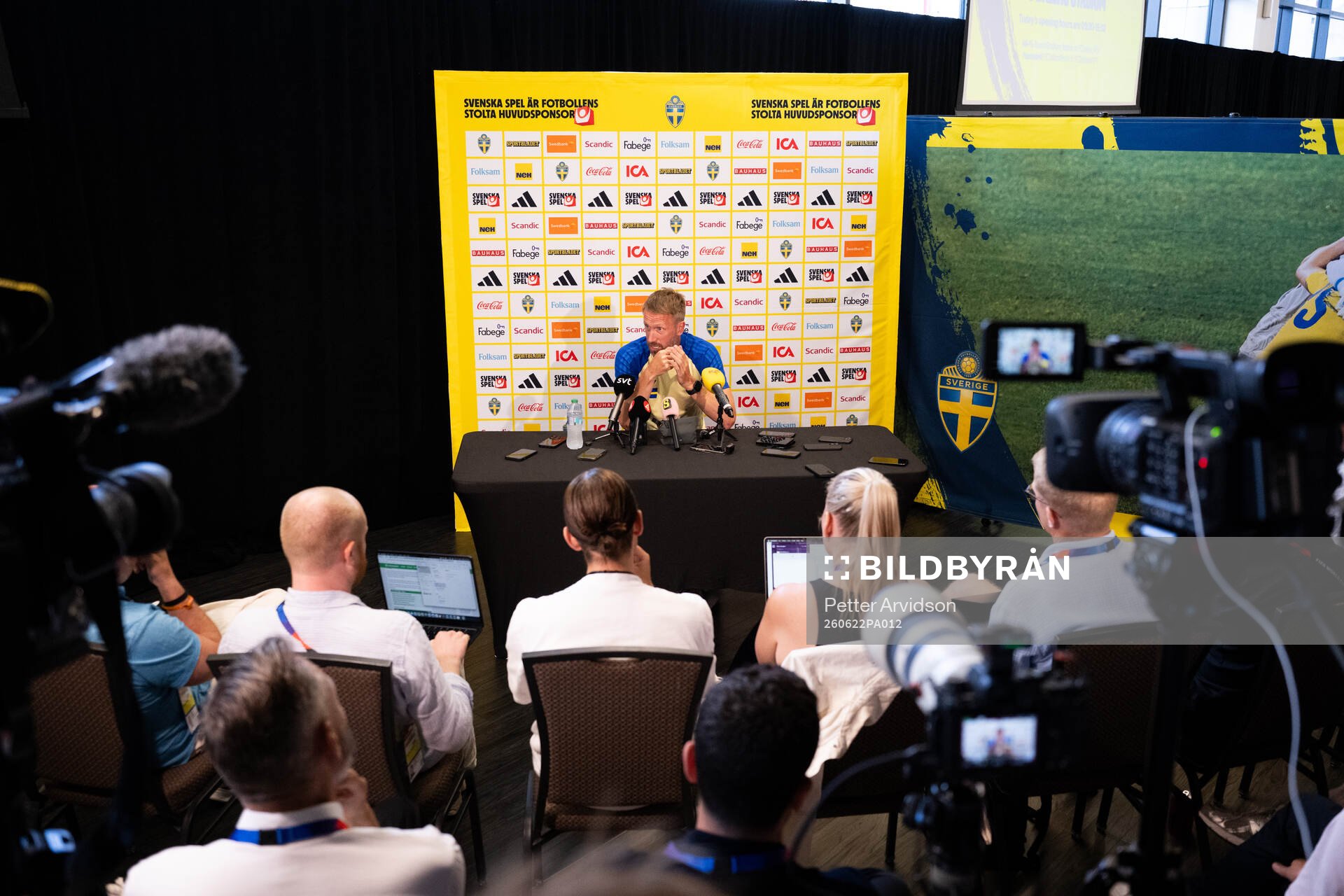 Head coach Graham Potter of the Swedish men's national