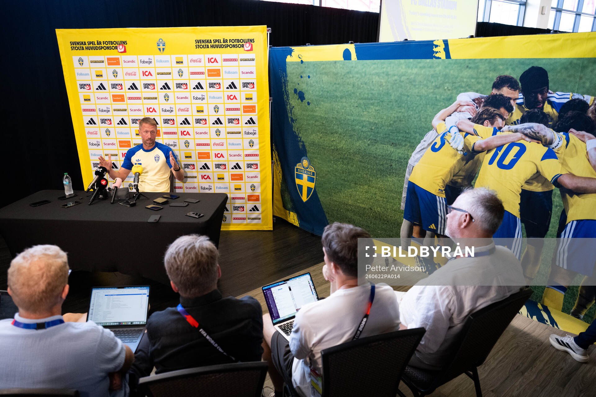 Head coach Graham Potter of the Swedish men's national