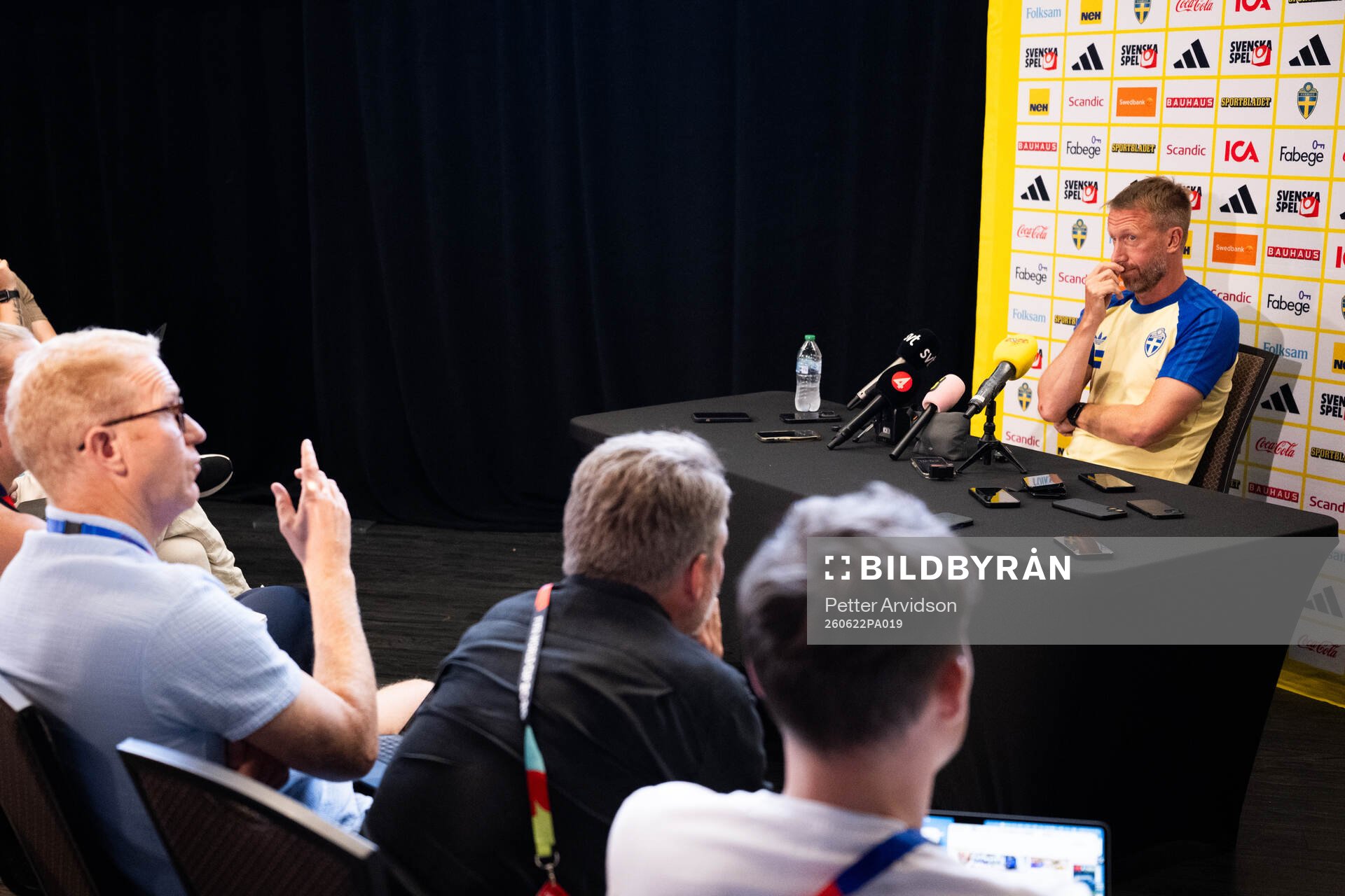 Head coach Graham Potter of the Swedish men's national