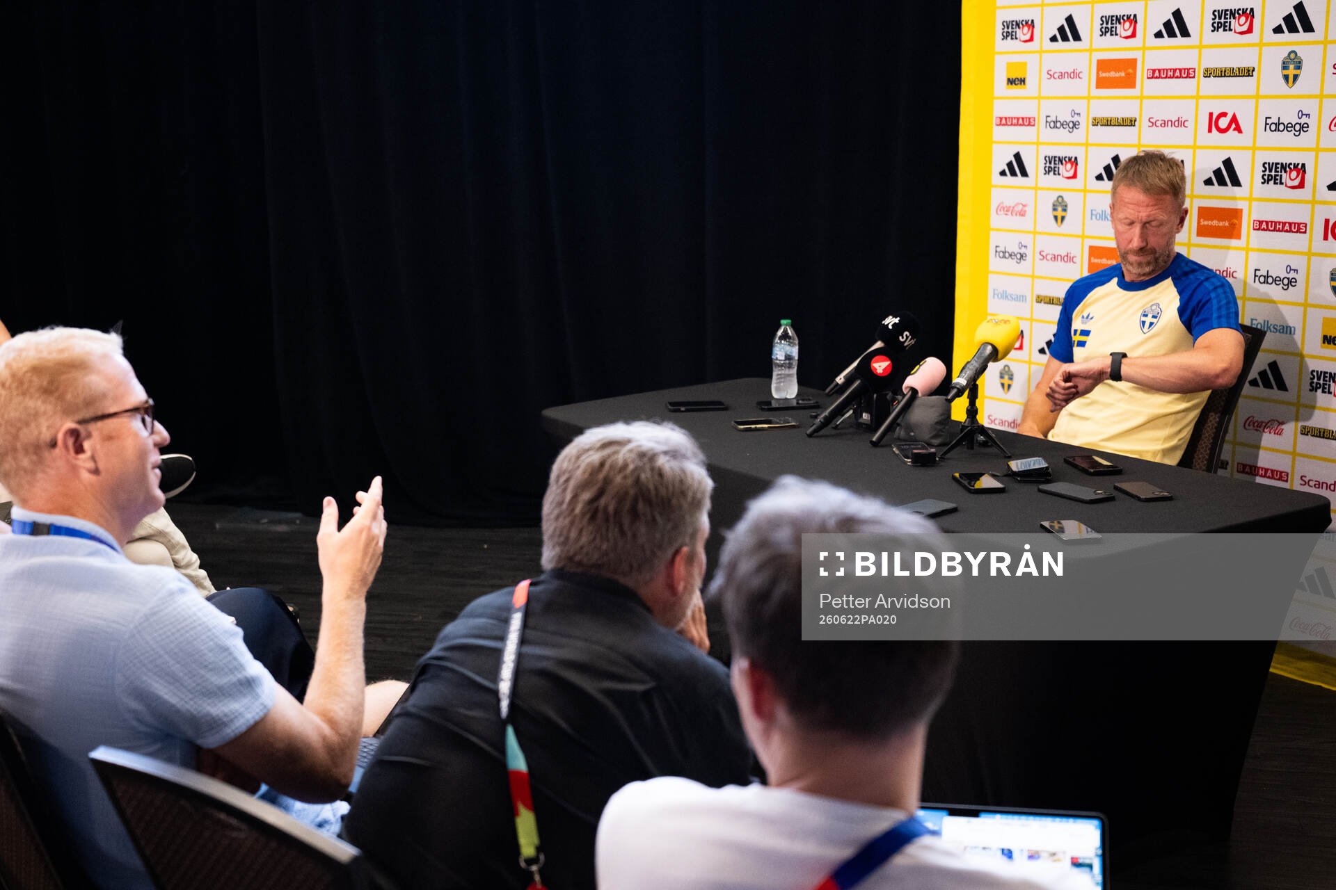 Head coach Graham Potter of the Swedish men's national