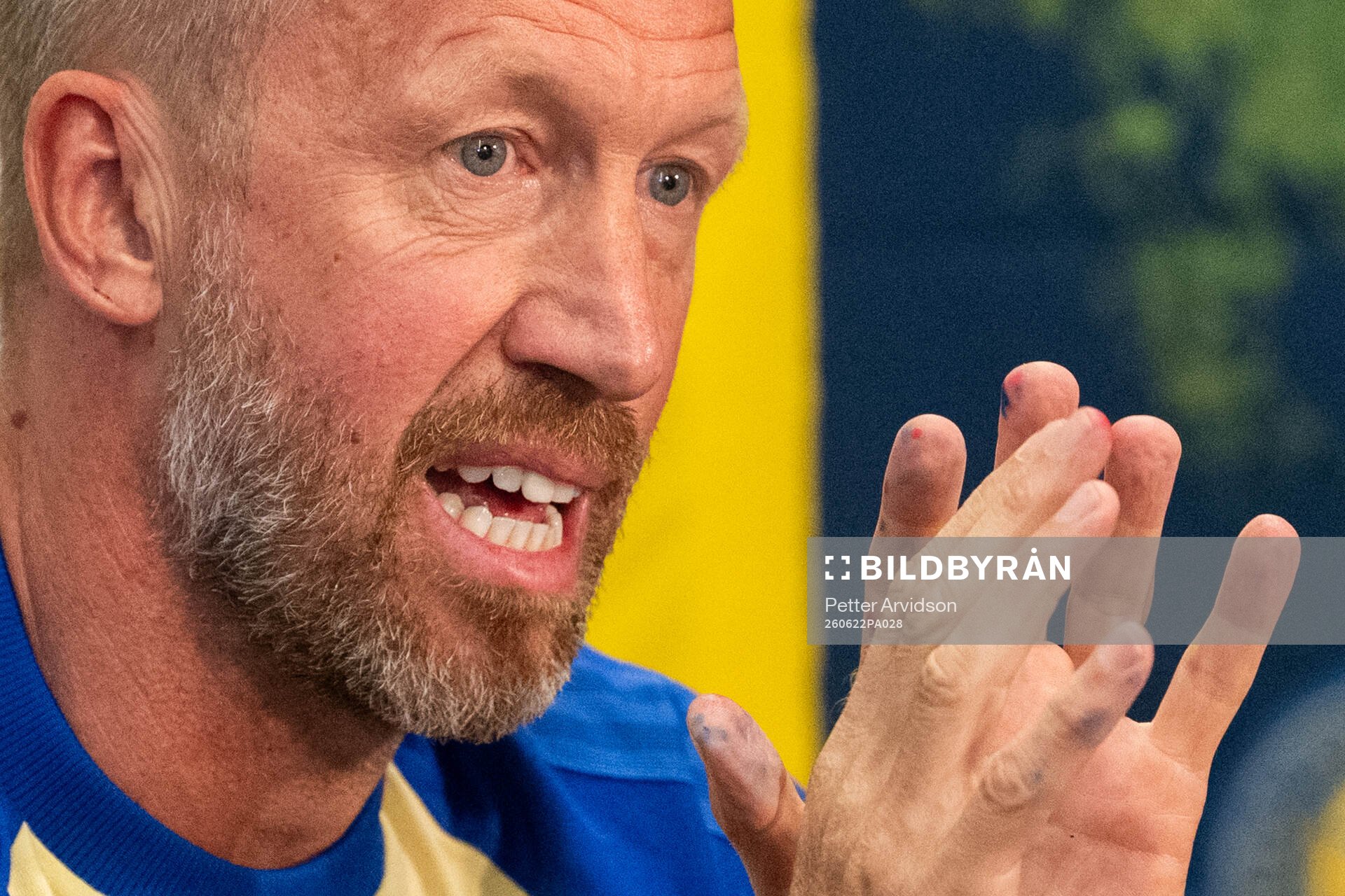 Head coach Graham Potter of the Swedish men's national