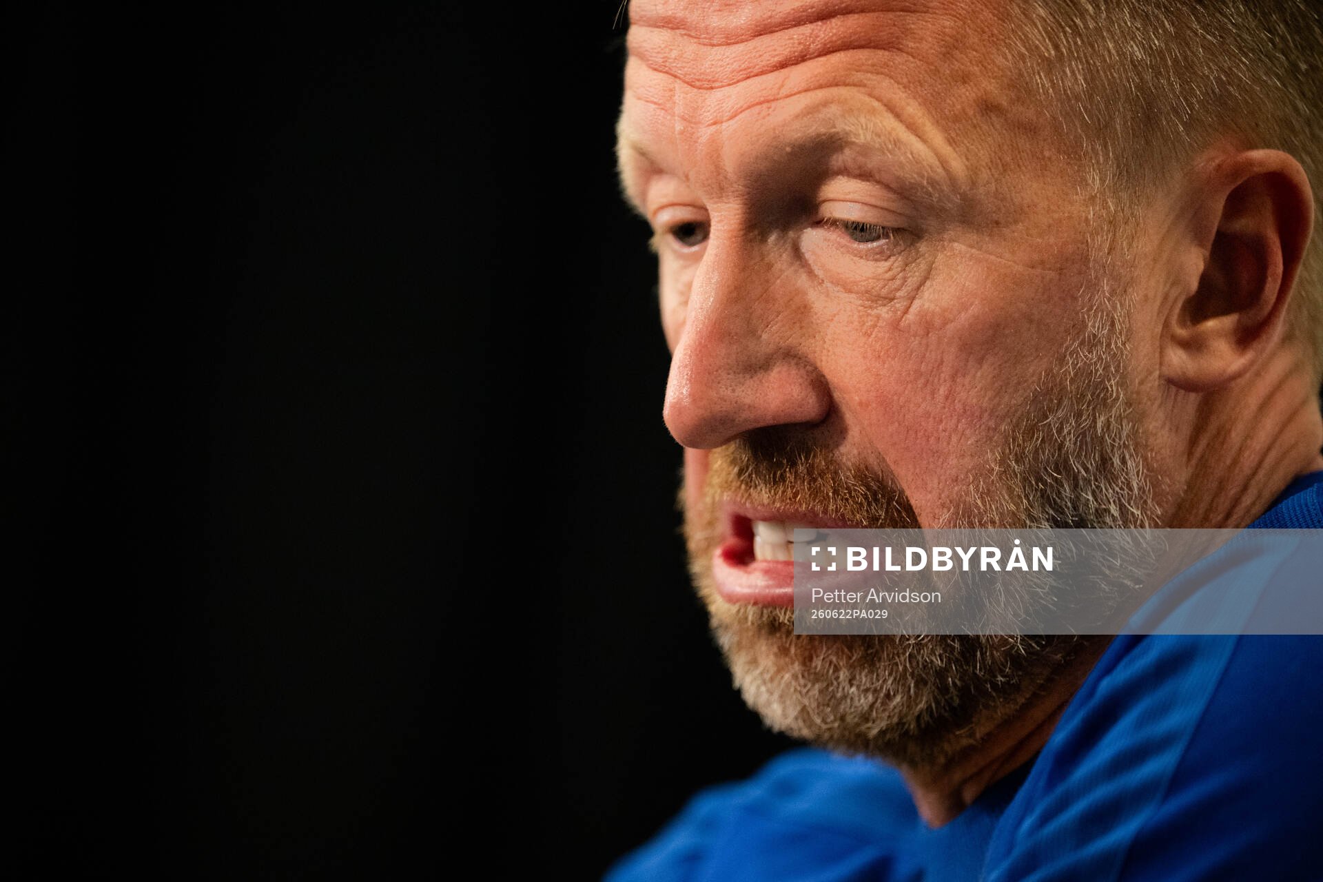 Head coach Graham Potter of the Swedish men's national