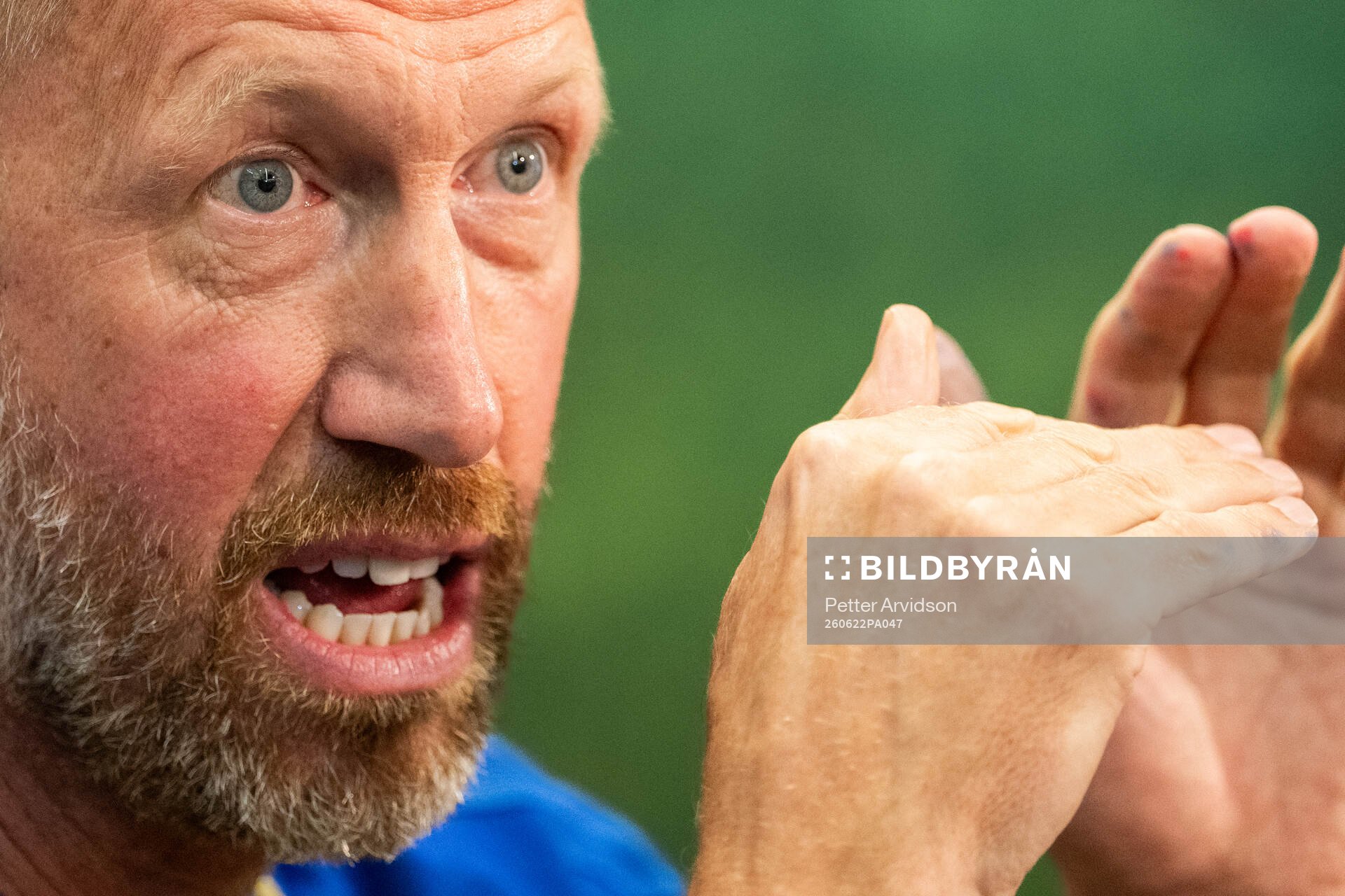 Head coach Graham Potter of the Swedish men's national