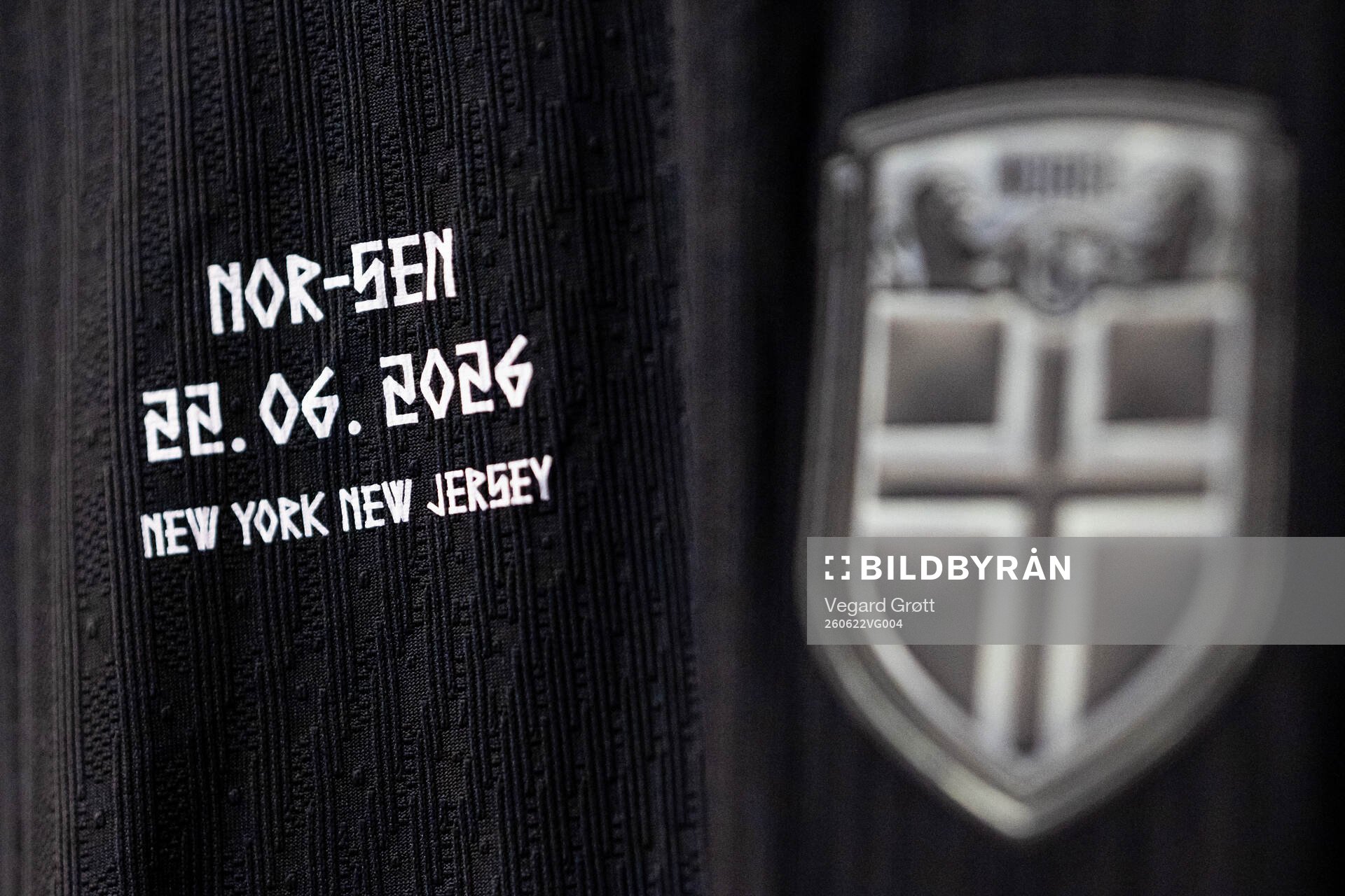 The Norway away kit