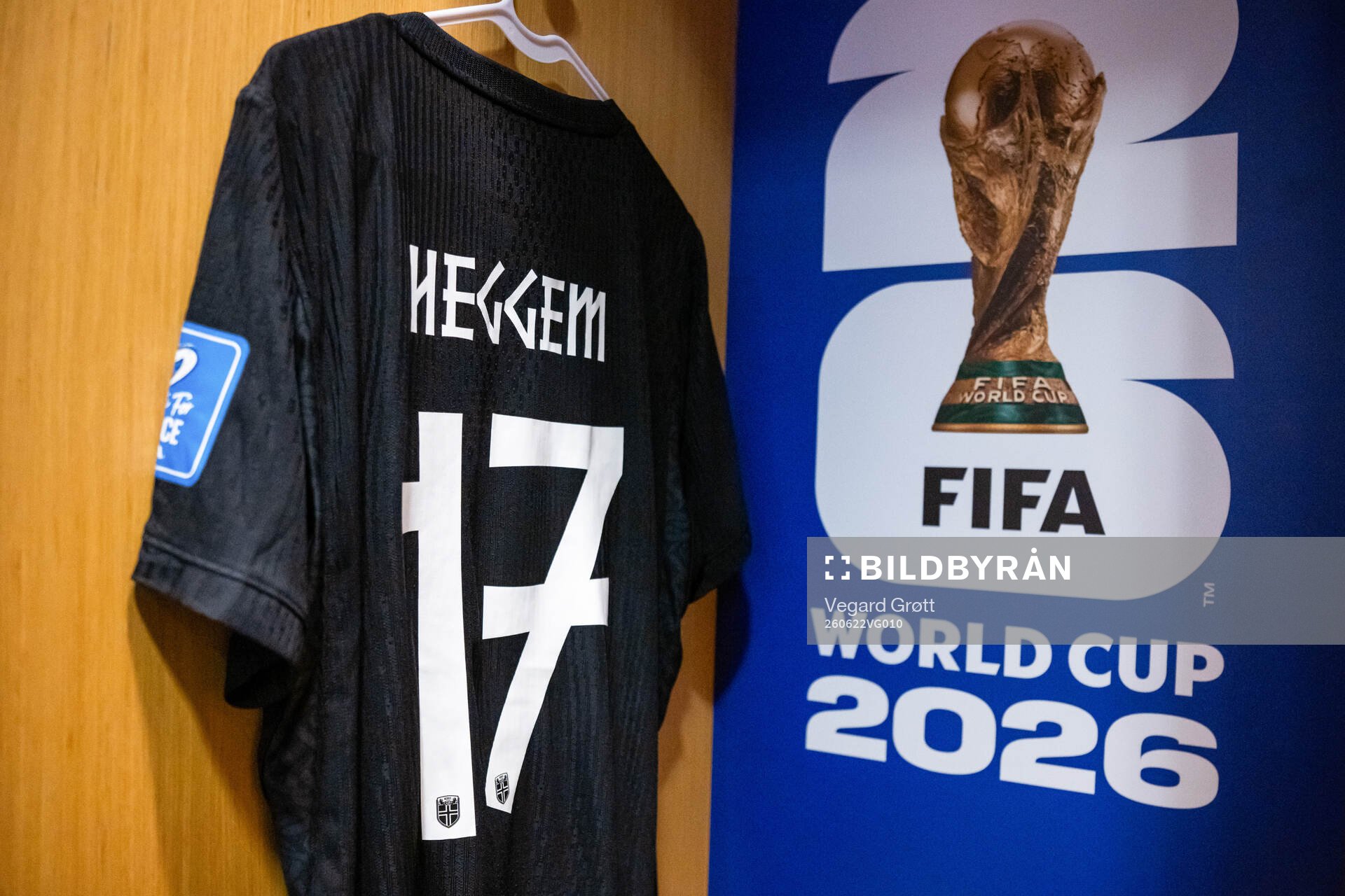 The kit of Torbjørn Lysaker Heggem of Norway in the