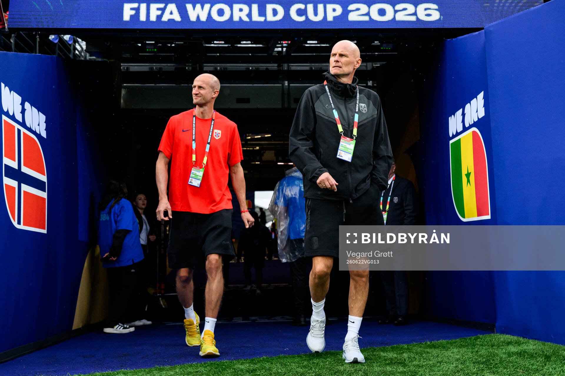 Head coach Ståle Solbakken of Norway