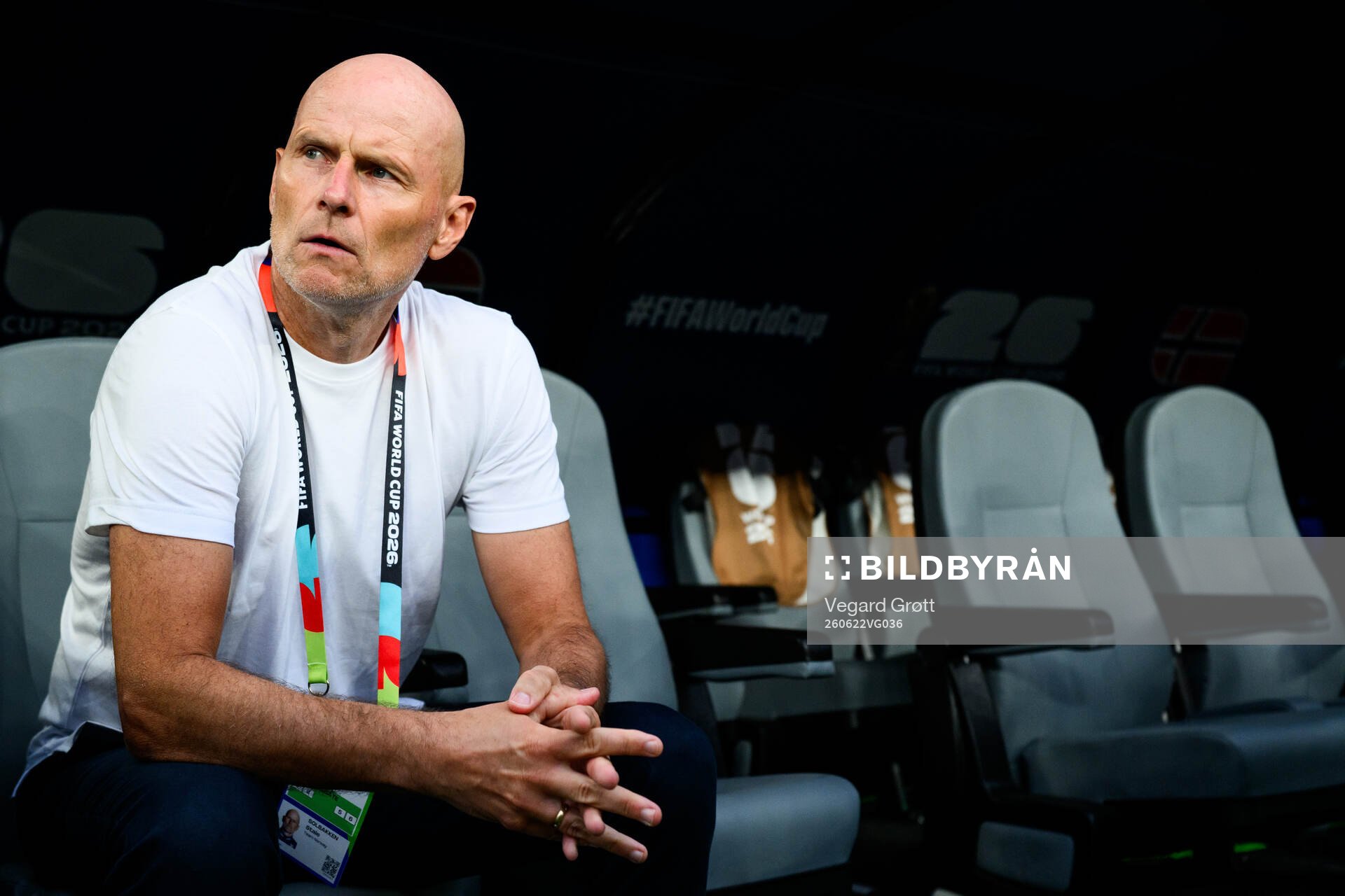 Head coach Ståle Solbakken of Norway