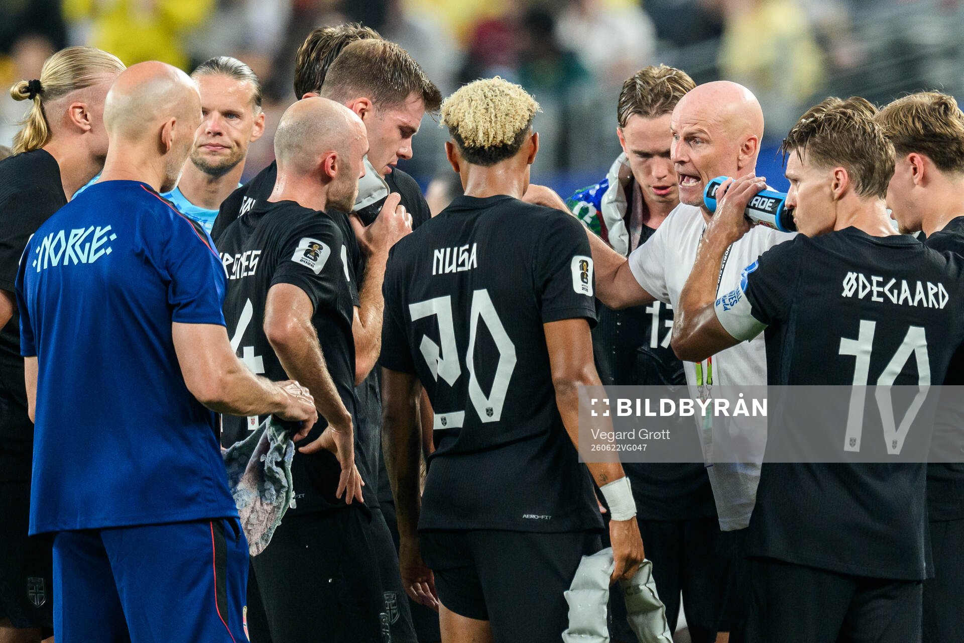 Head coach Ståle Solbakken of Norway