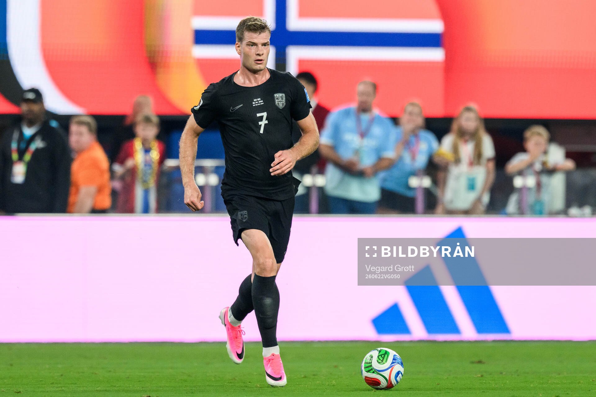 Alexander Sørloth of Norway