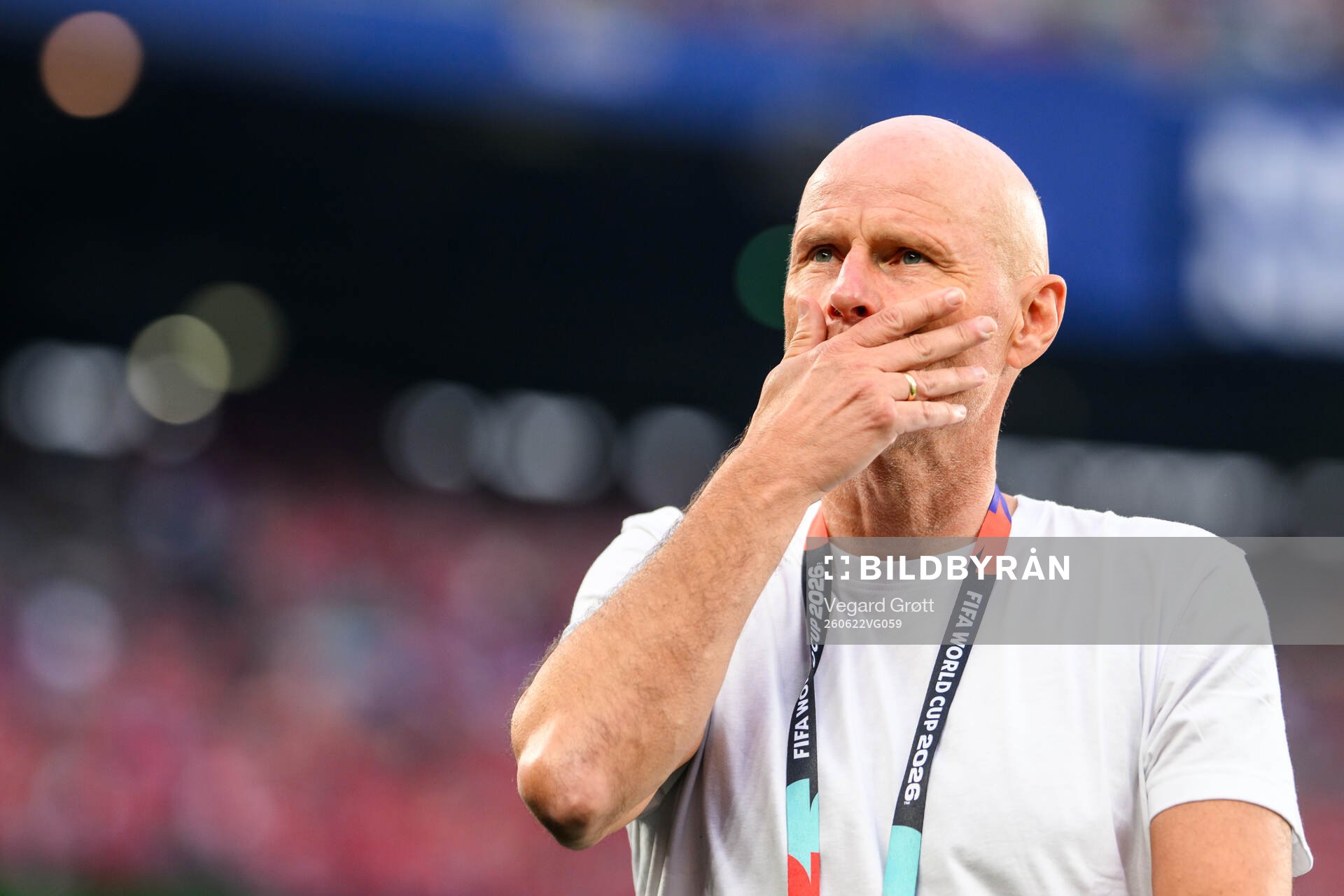 Head coach Ståle Solbakken of Norway