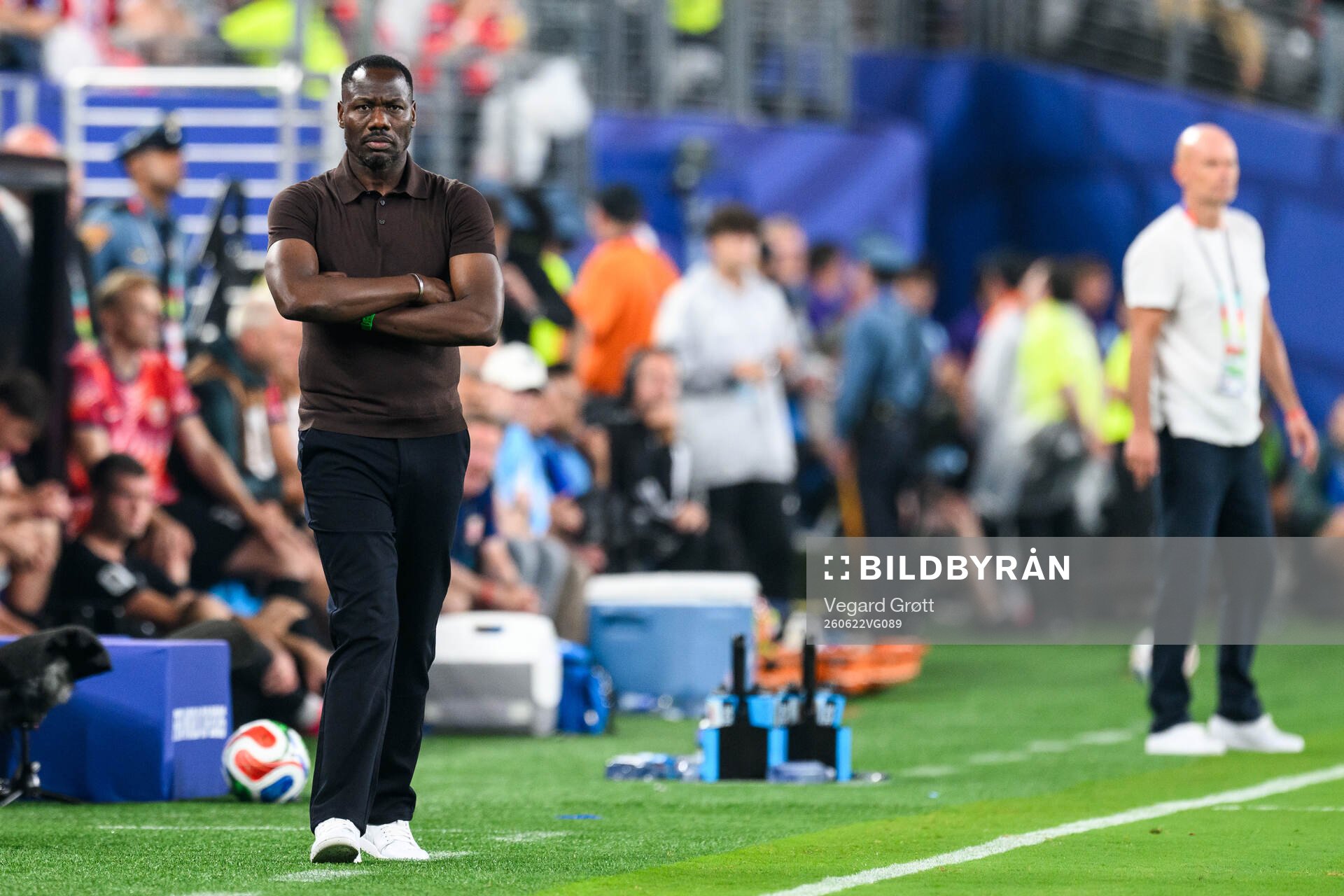Head coach Pape Bouna Thiaw of Senegal