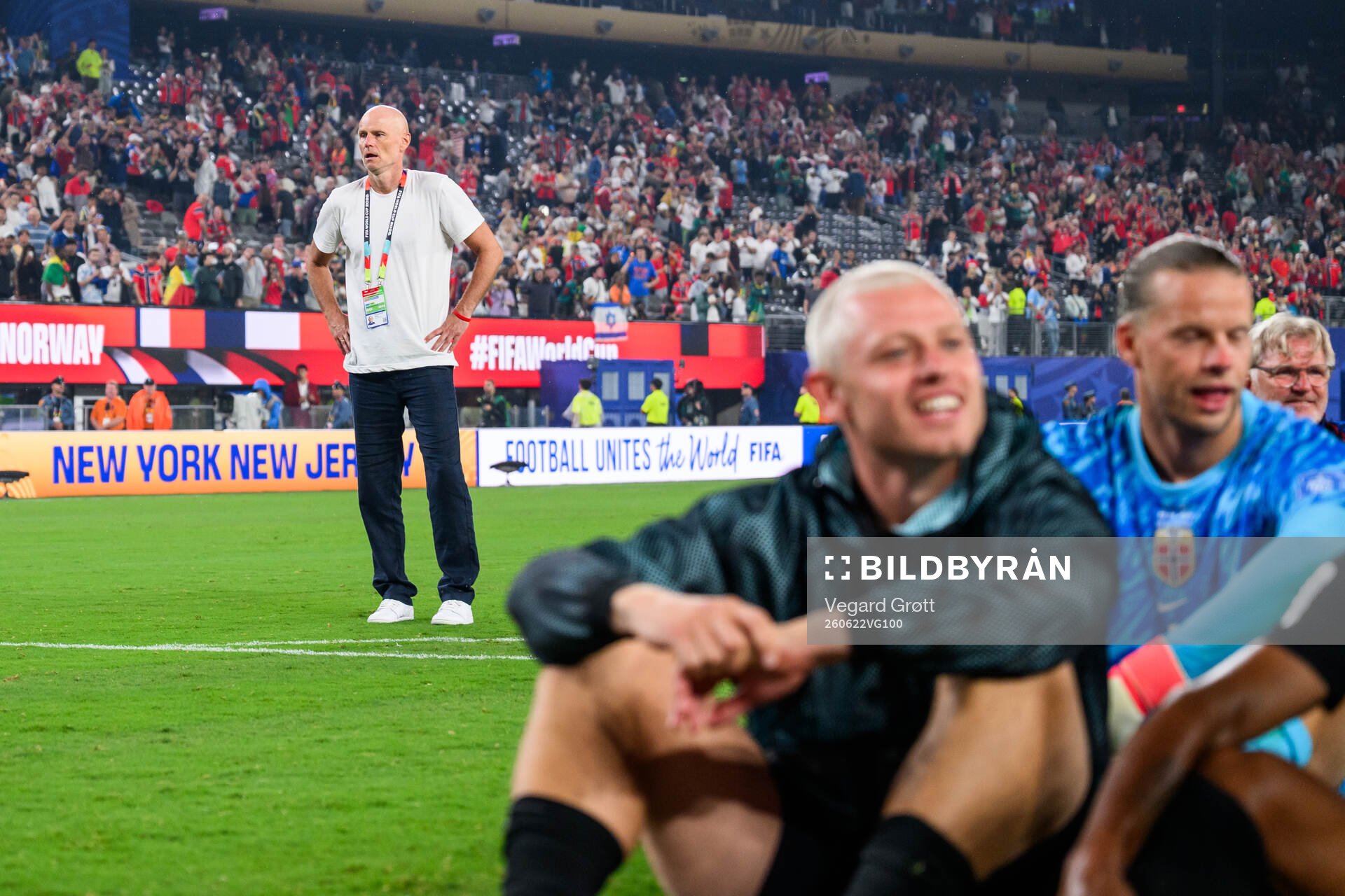 Head coach Ståle Solbakken of Norway