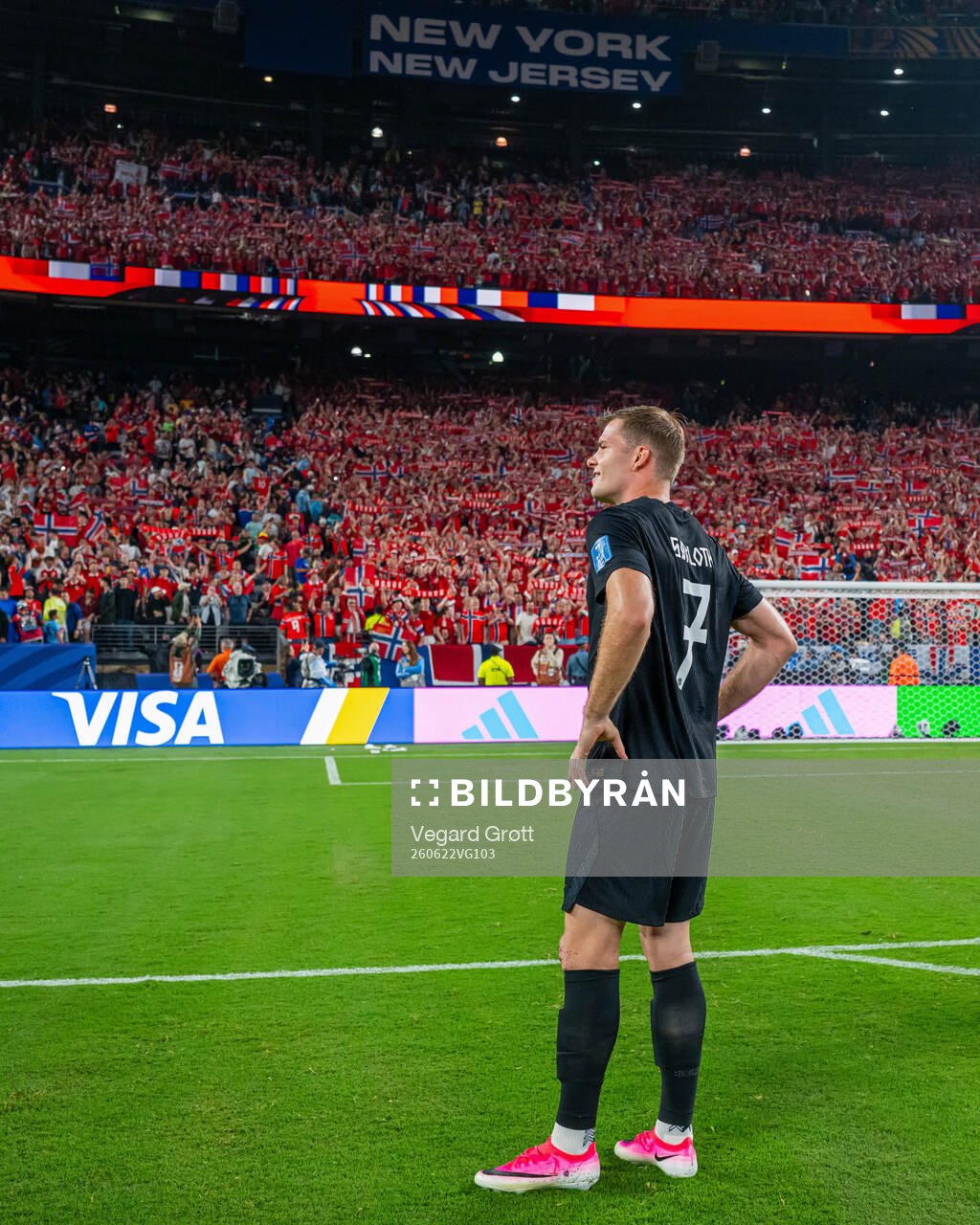 Alexander Sørloth of Norway