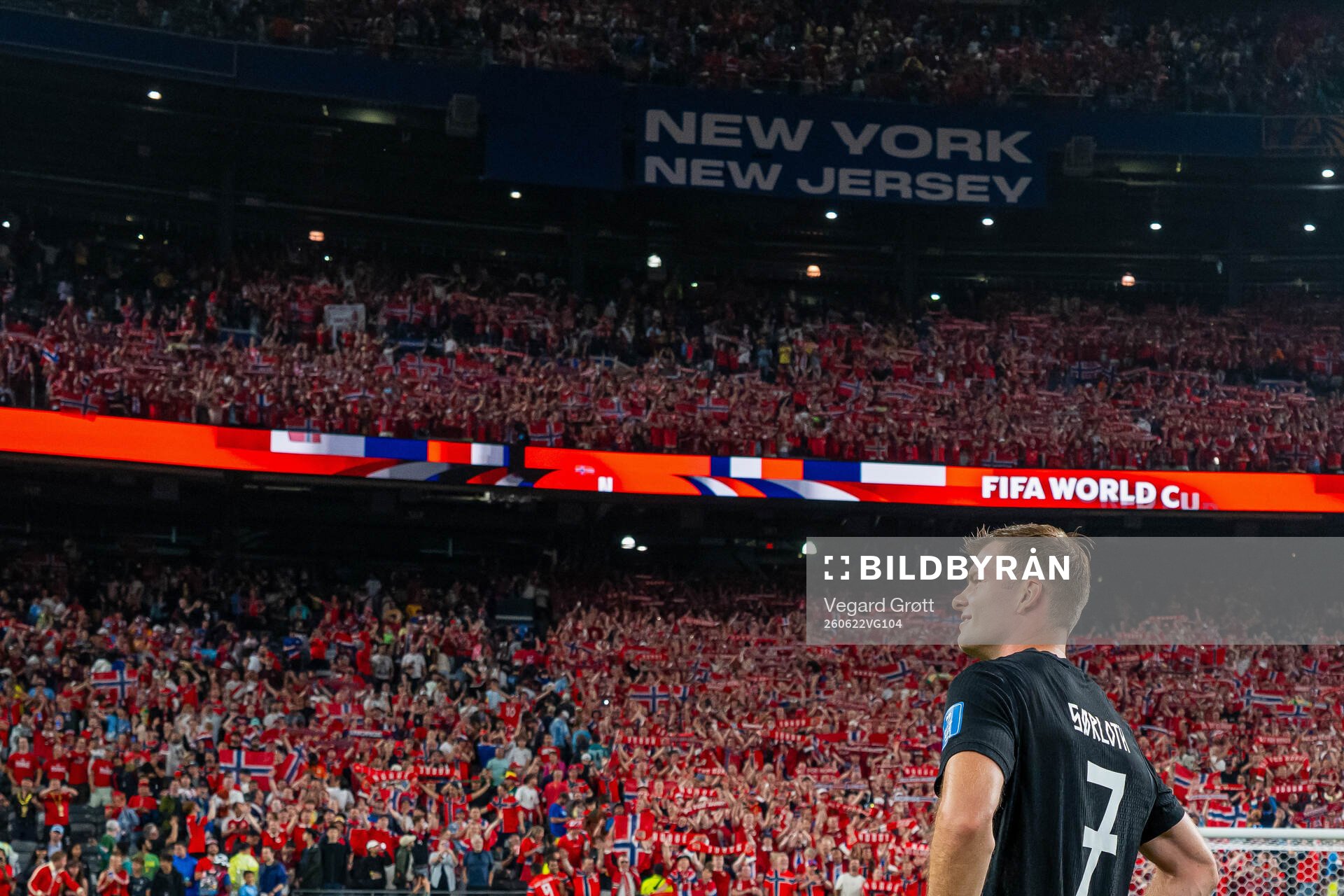 Alexander Sørloth of Norway