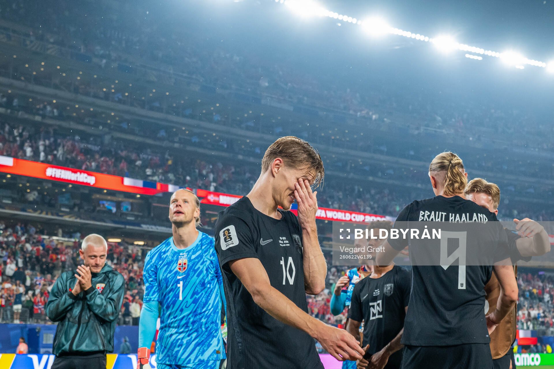 Martin Ødegaard of Norway celebrates