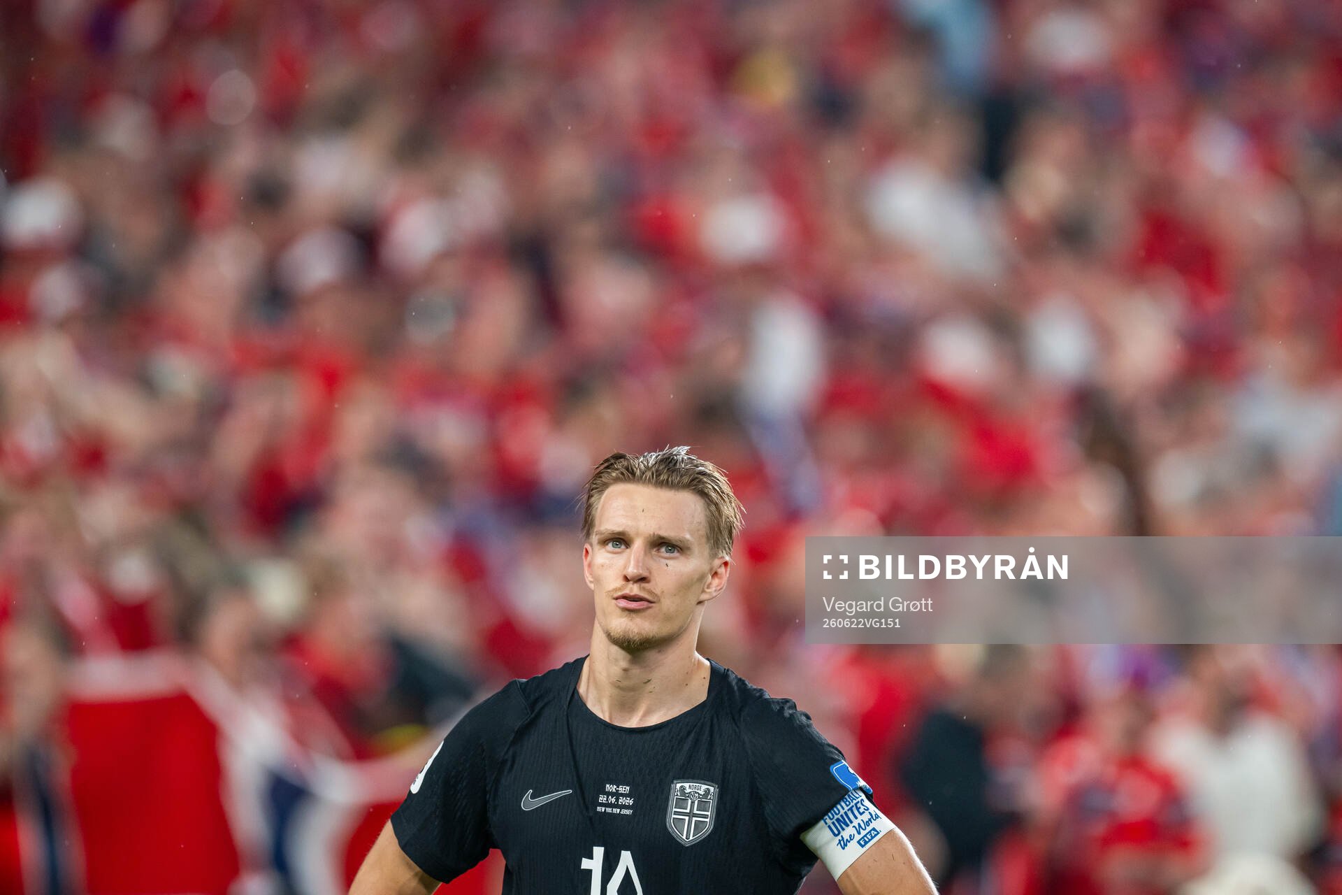 Martin Ødegaard of Norway reacts