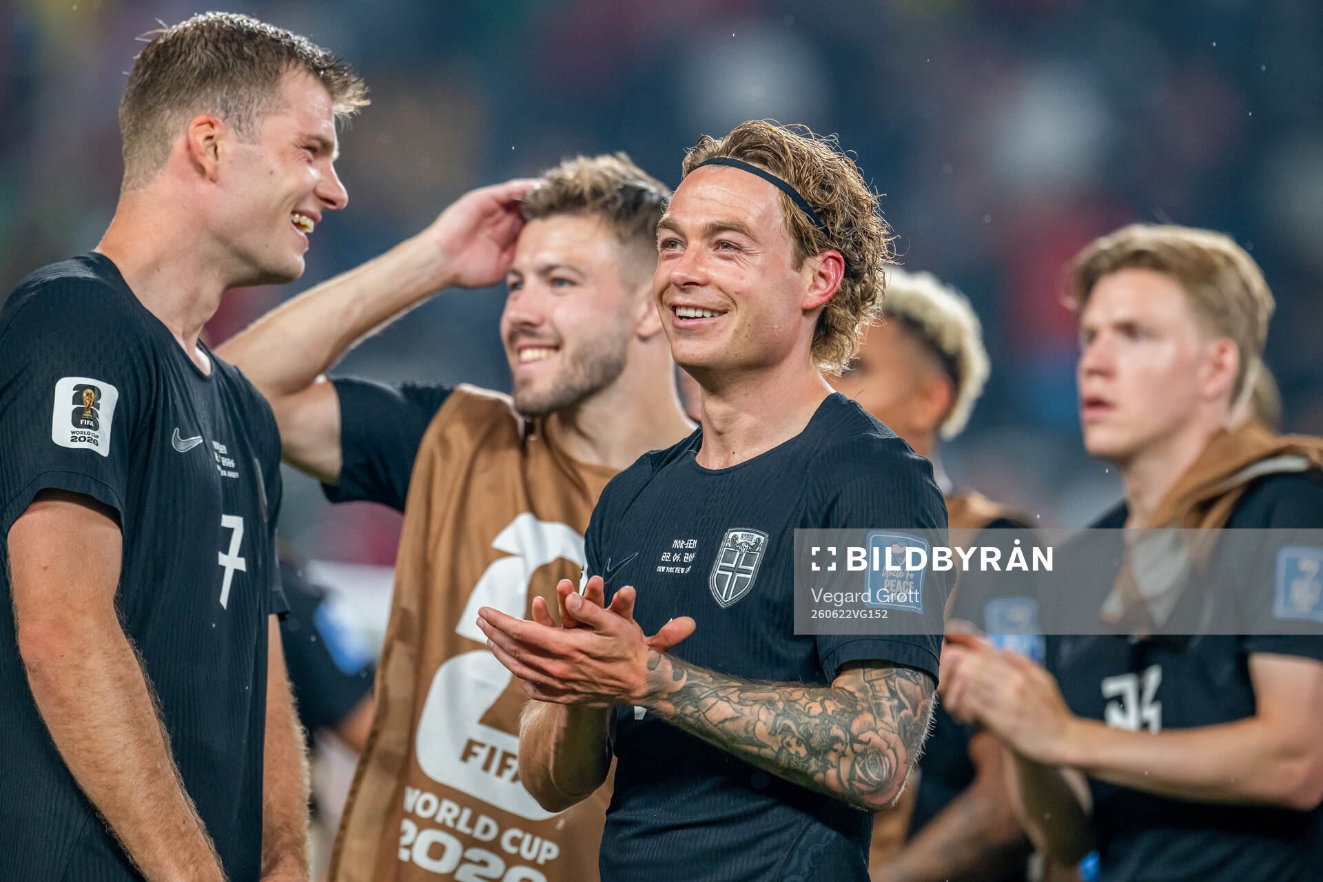 Patrick Berg of Norway celebrates