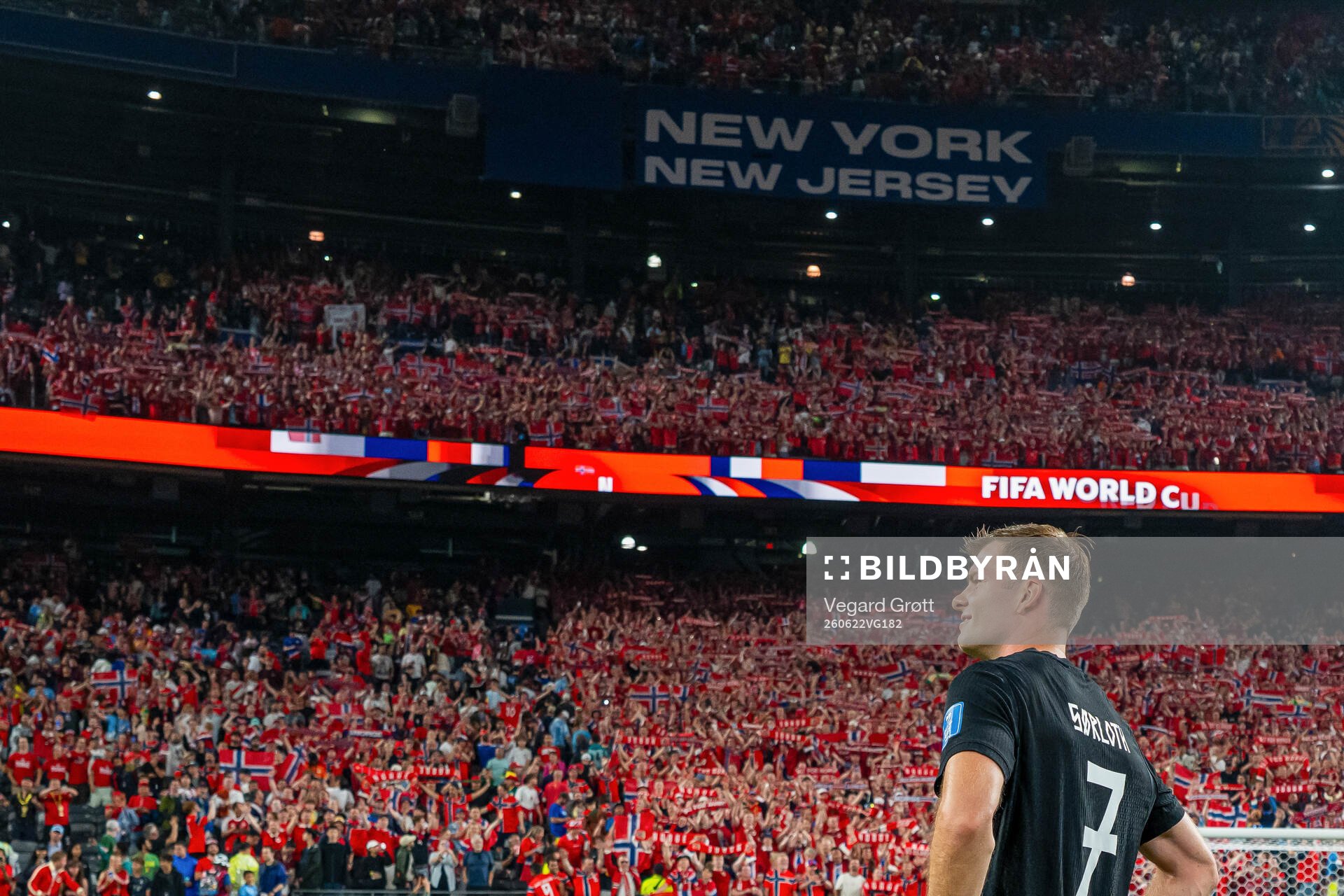 Alexander Sørloth of Norway