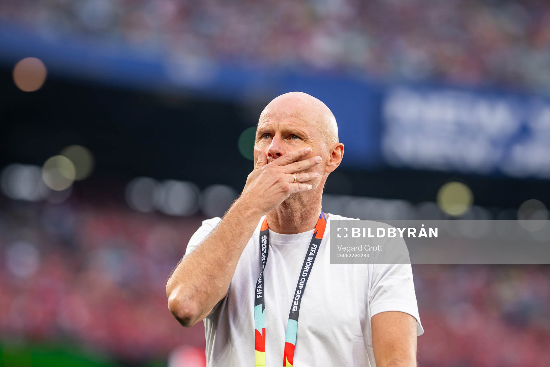 Head coach Ståle Solbakken of Norway