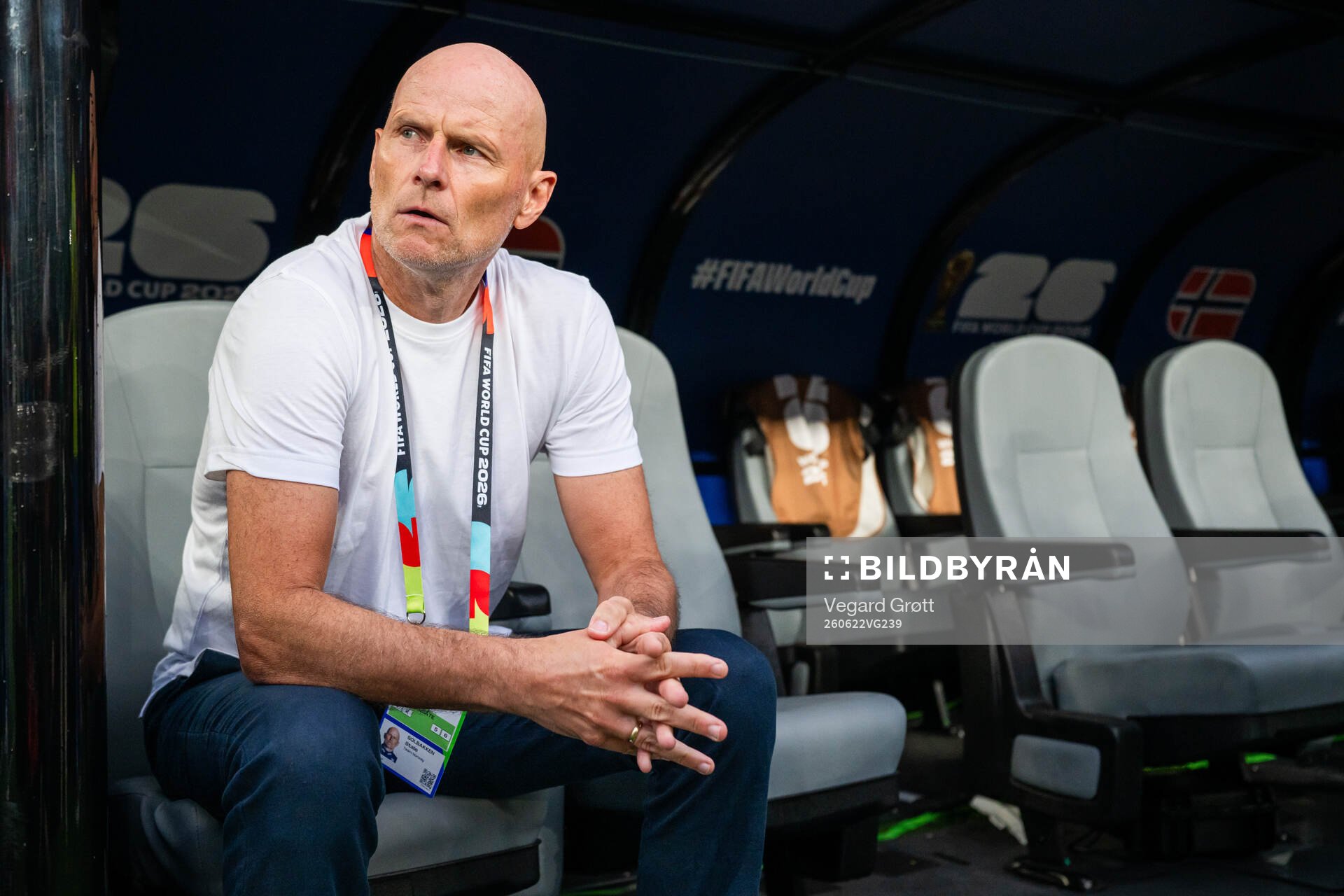 Head coach Ståle Solbakken of Norway