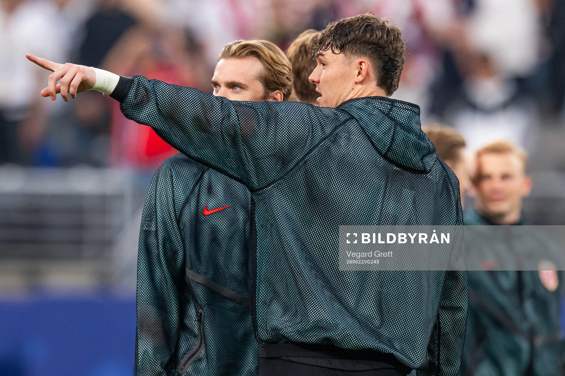 Kristian Thorstvedt and Jørgen Strand Larsen of Norway