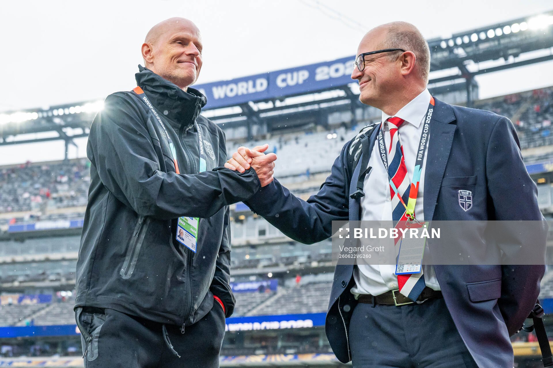 Head coach Ståle Solbakken of Norway and Karl-Petter