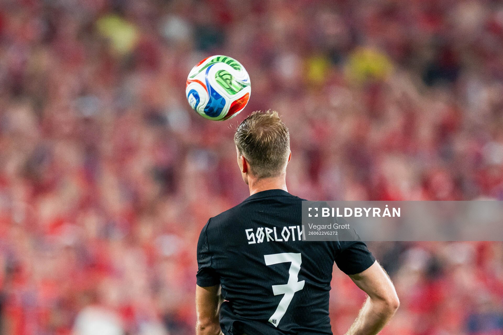 Alexander Sørloth of Norway