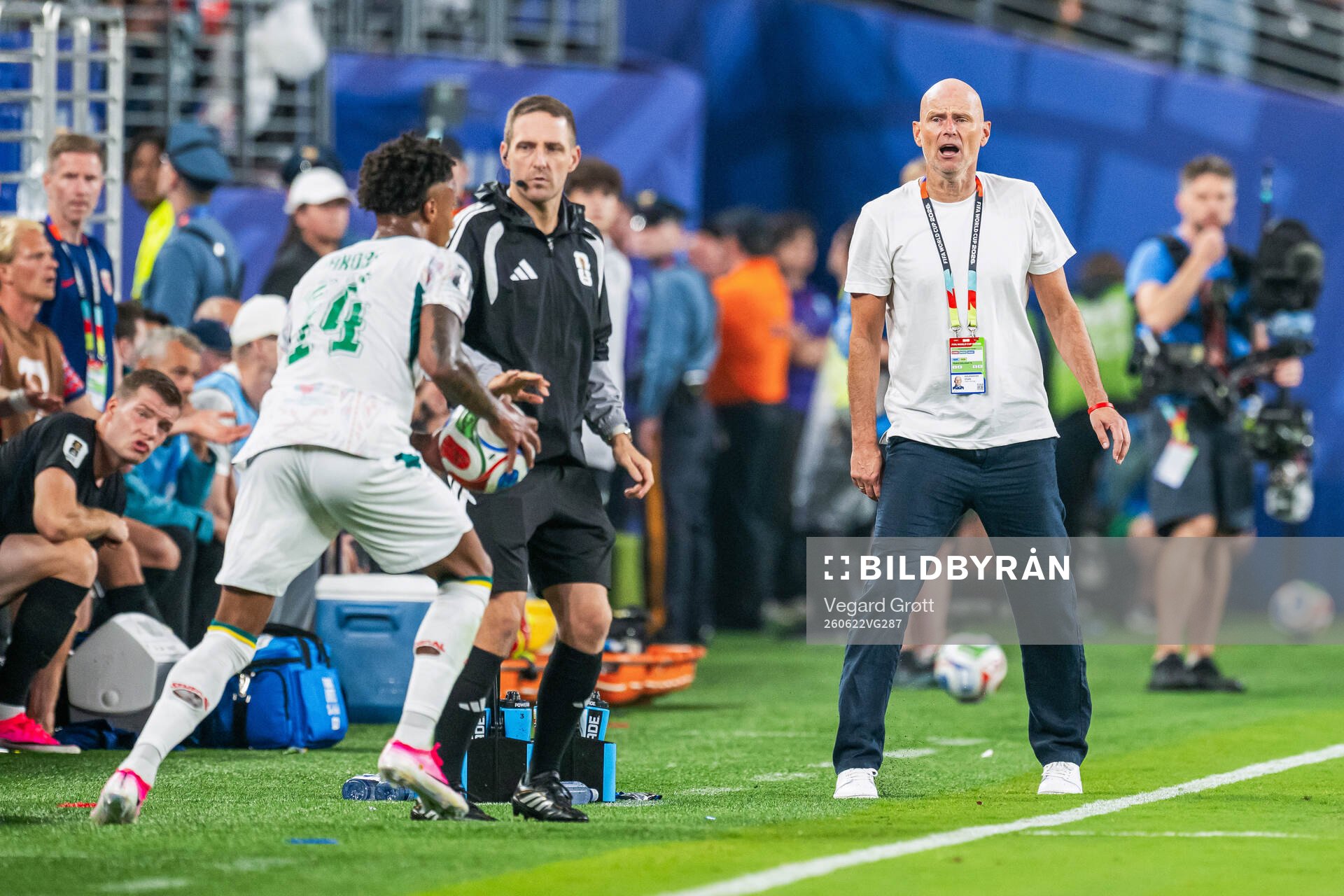 Ståle Solbakken, head coach of Norway
