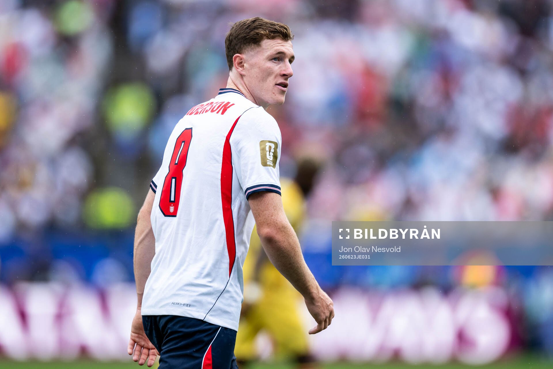 Elliot Anderson of England