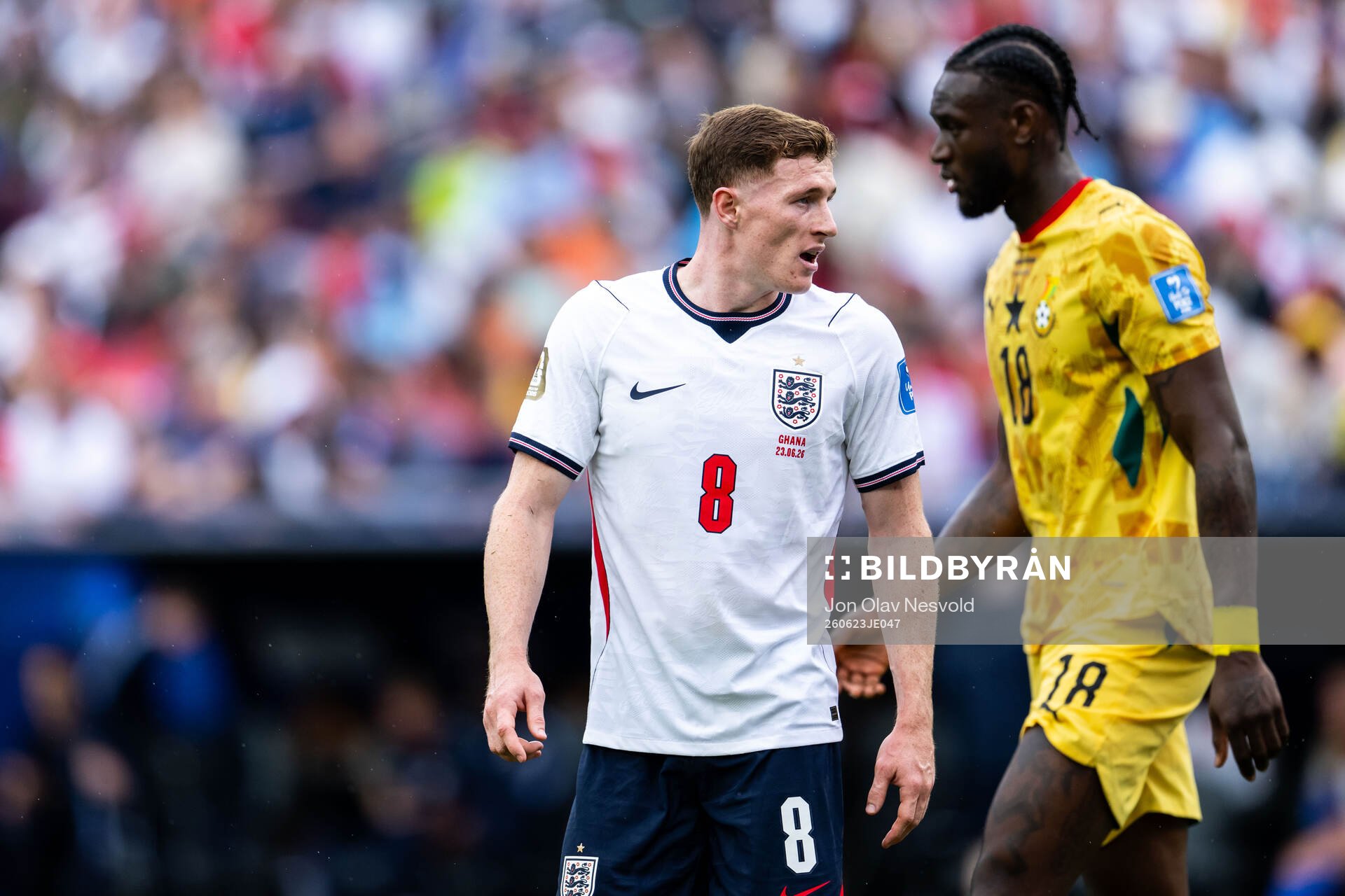 Elliot Anderson of England