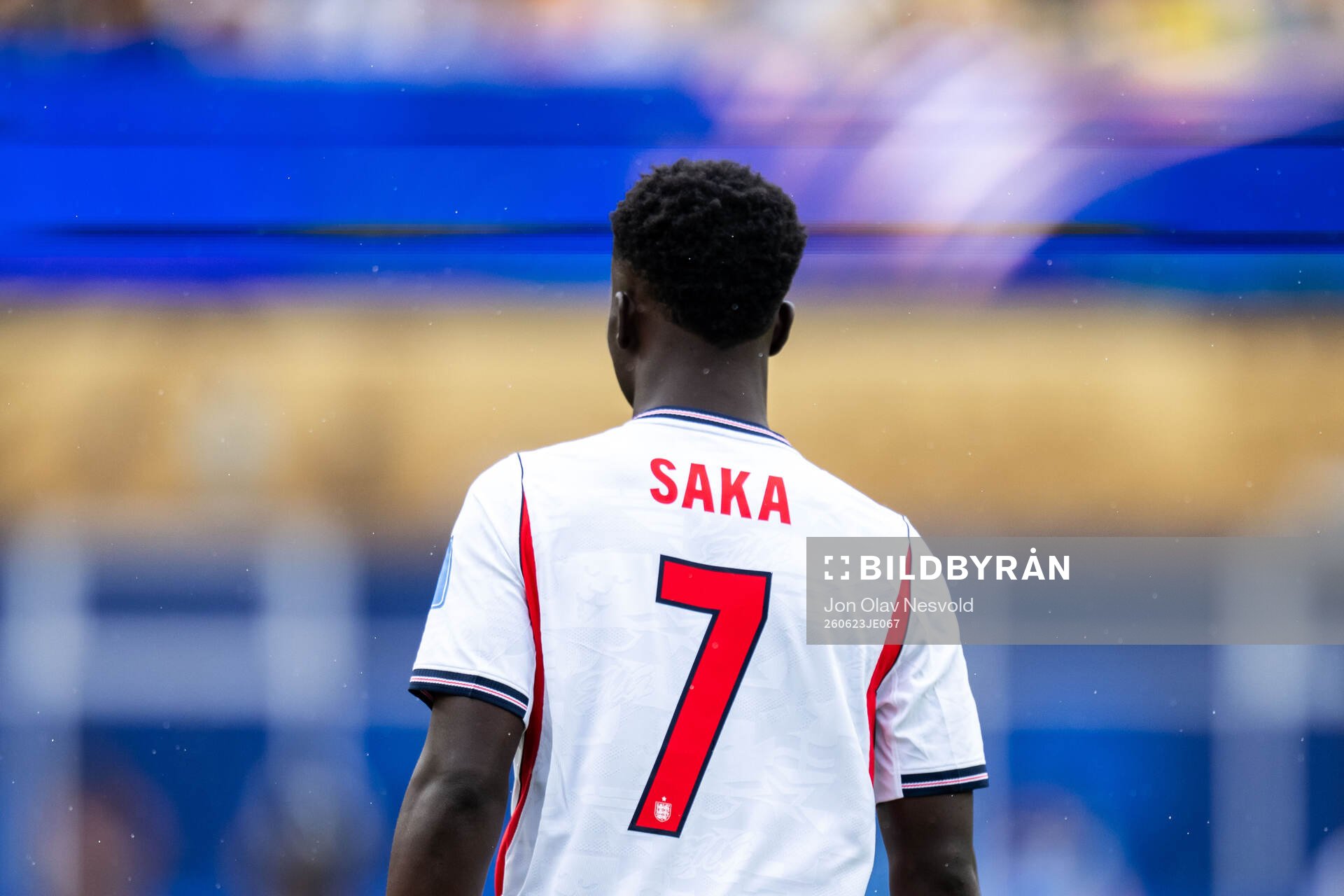 Bukayo Saka of England