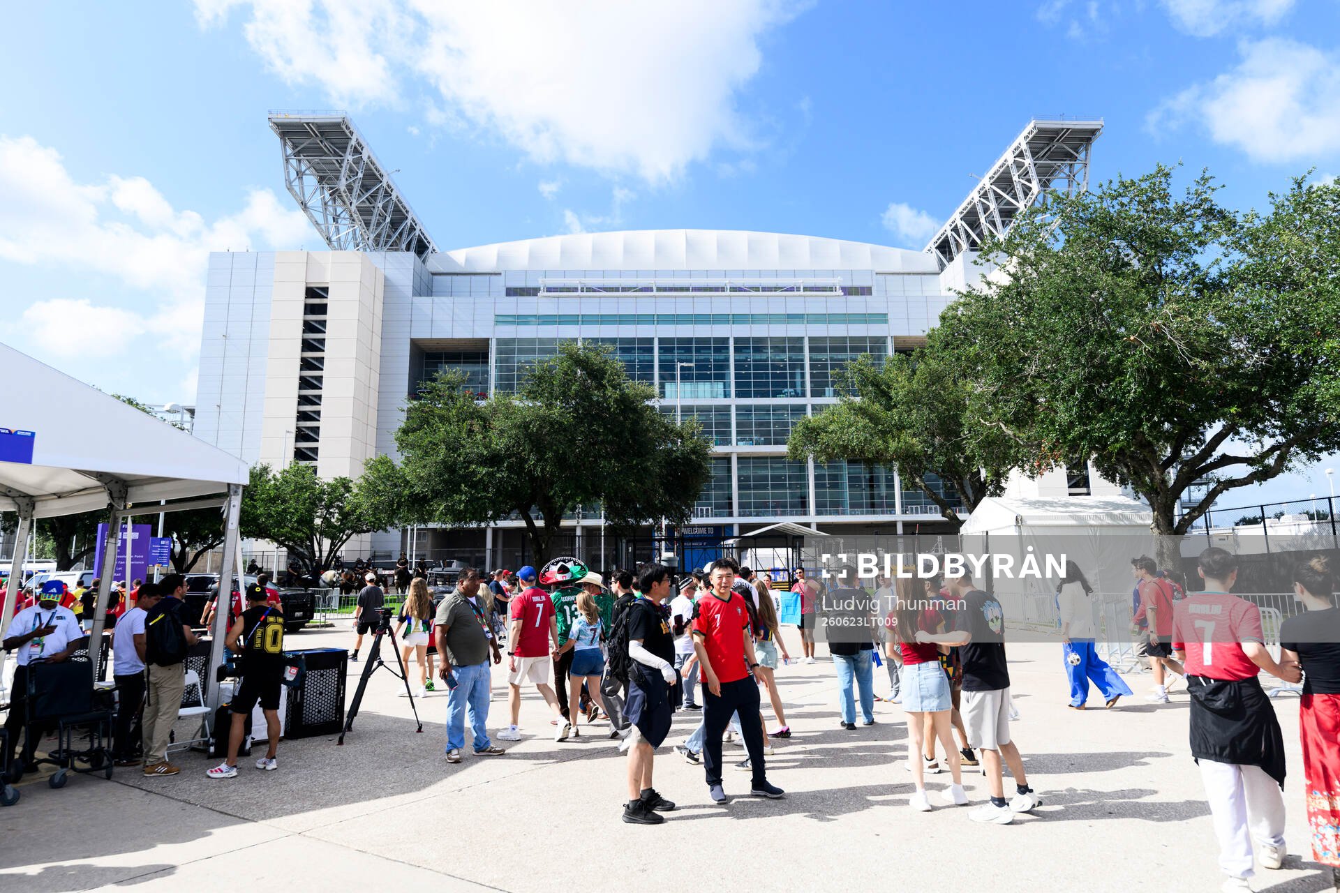 General view of Houston Stadium