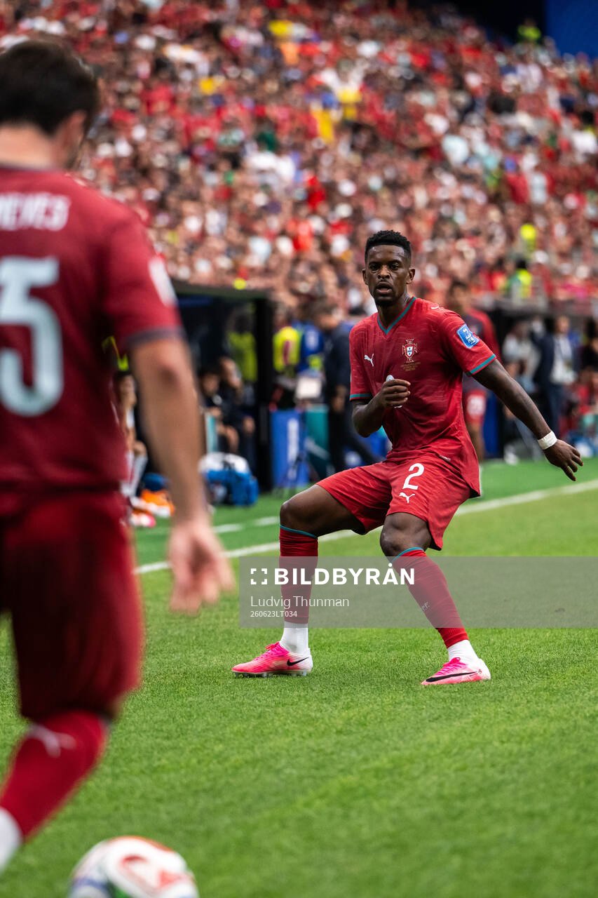 during the FIFA World Cup 2026 football match between