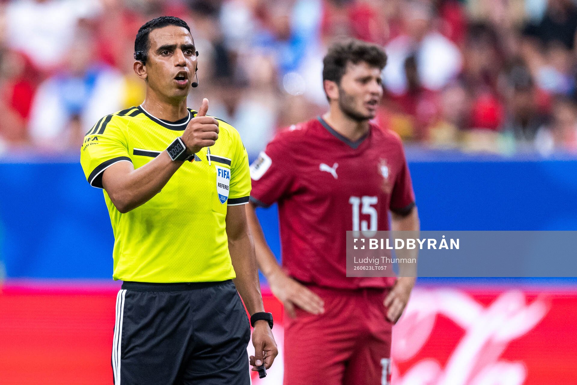 Referee Jalal Jayed