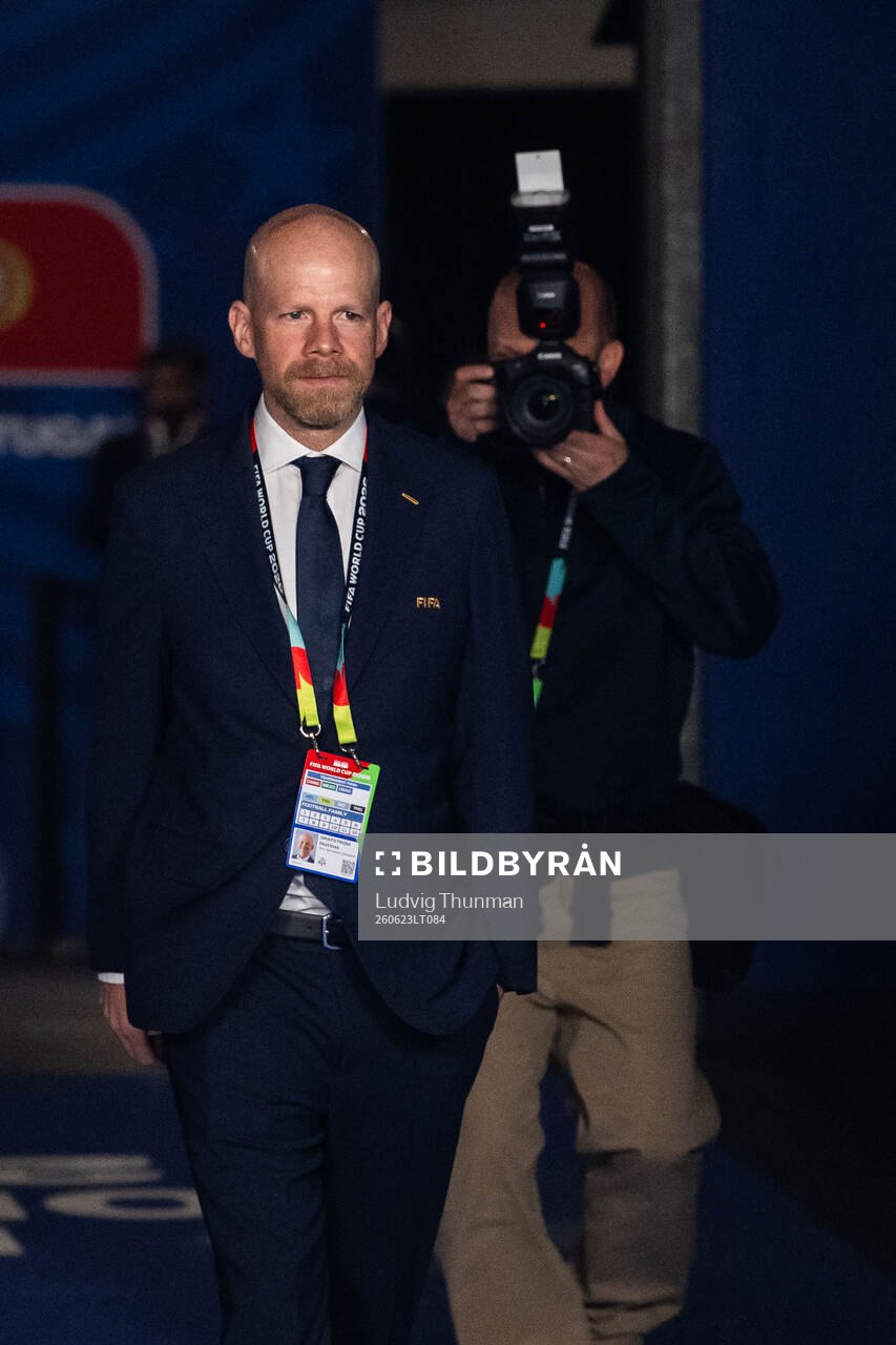 FIFA Secretary General Mattias Grafström