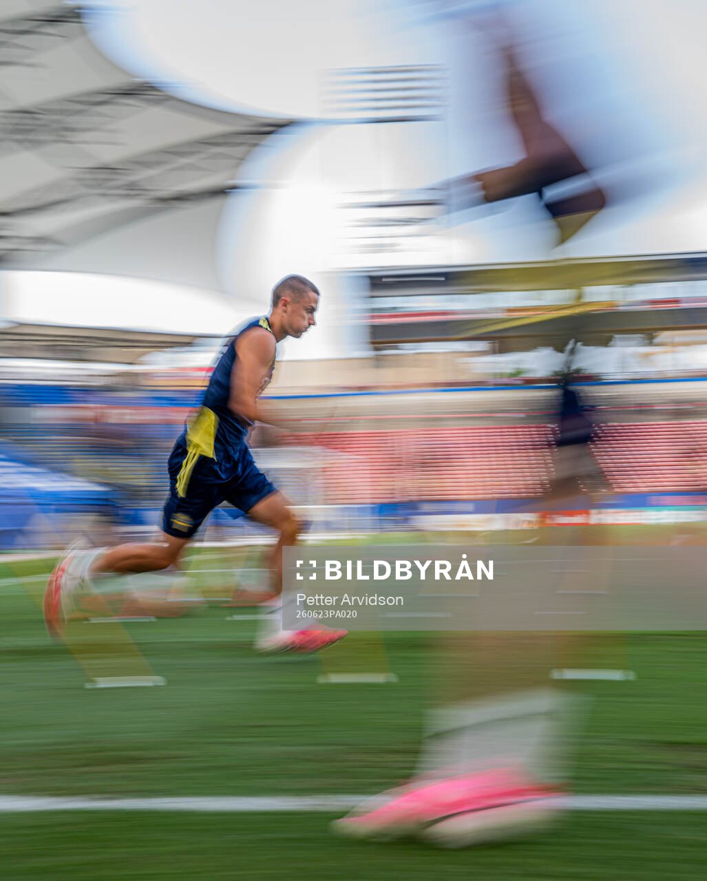 Gustaf Lagerbielke of the Swedish national football team at