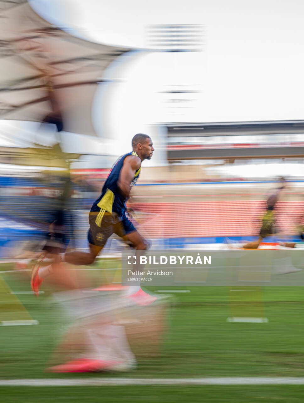 Isak Hien of the Swedish national football team at a