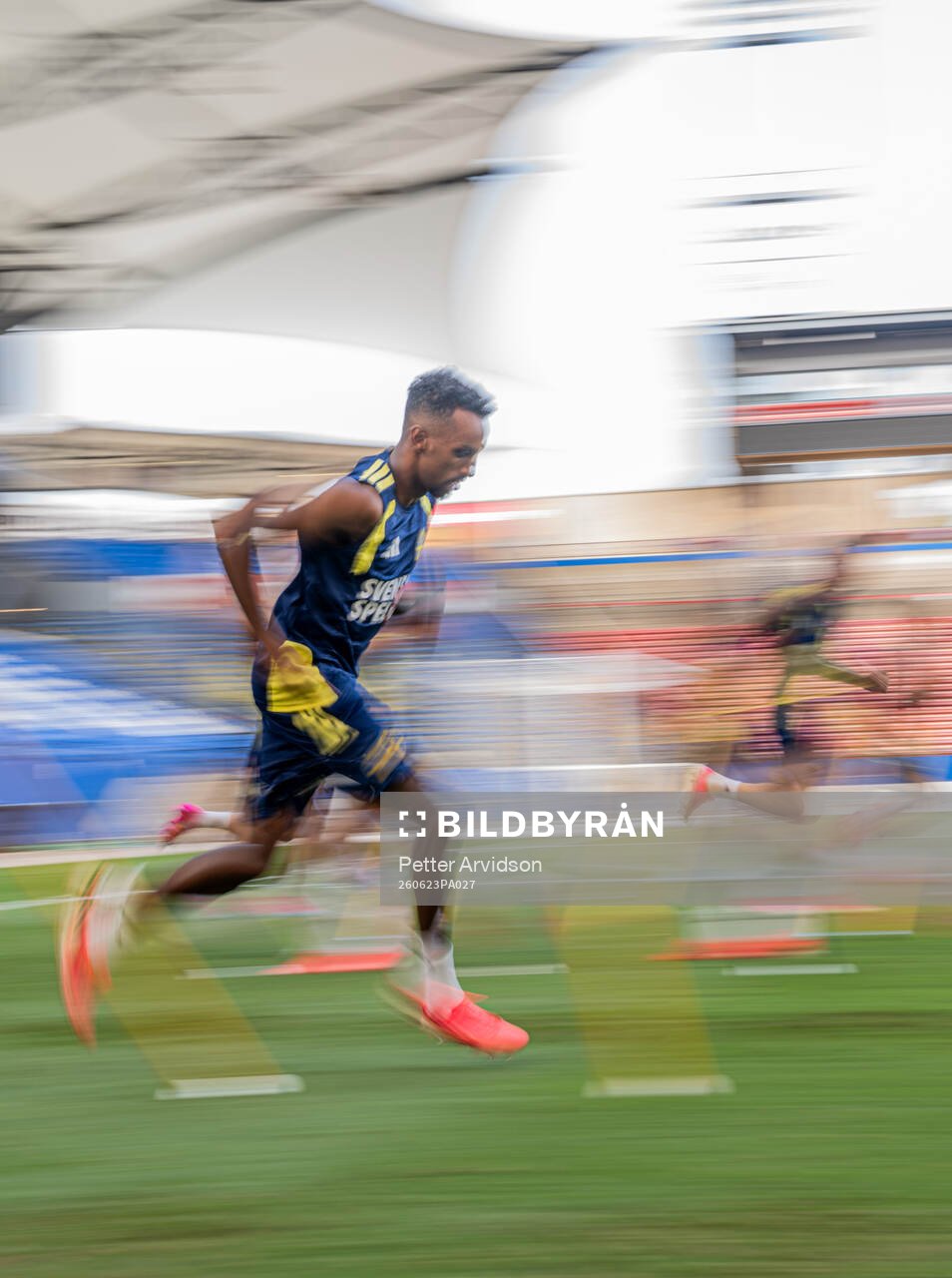 Taha Ali of the Swedish national football team at a