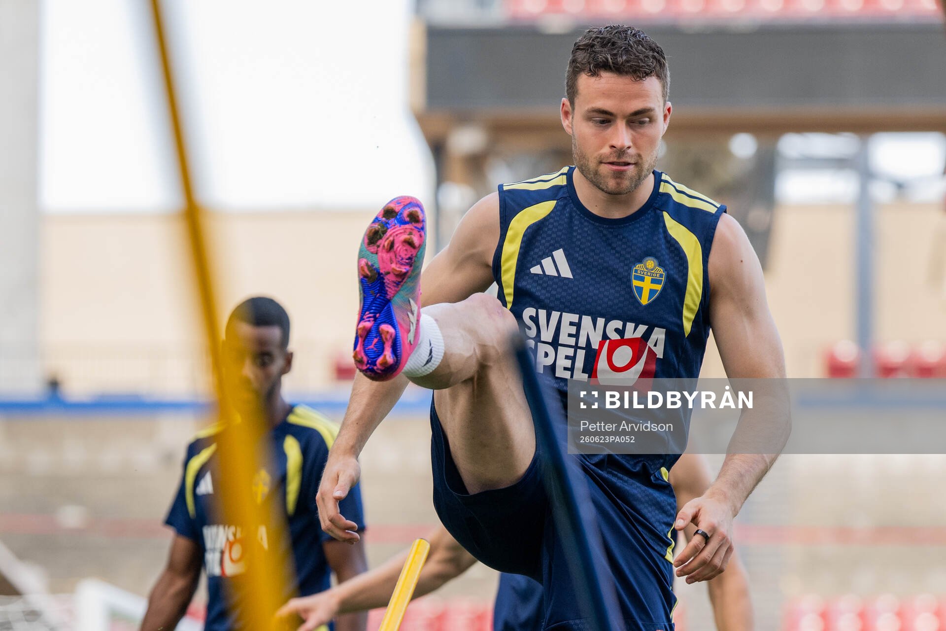 Gabriel Gudmundsson of the Swedish national football team