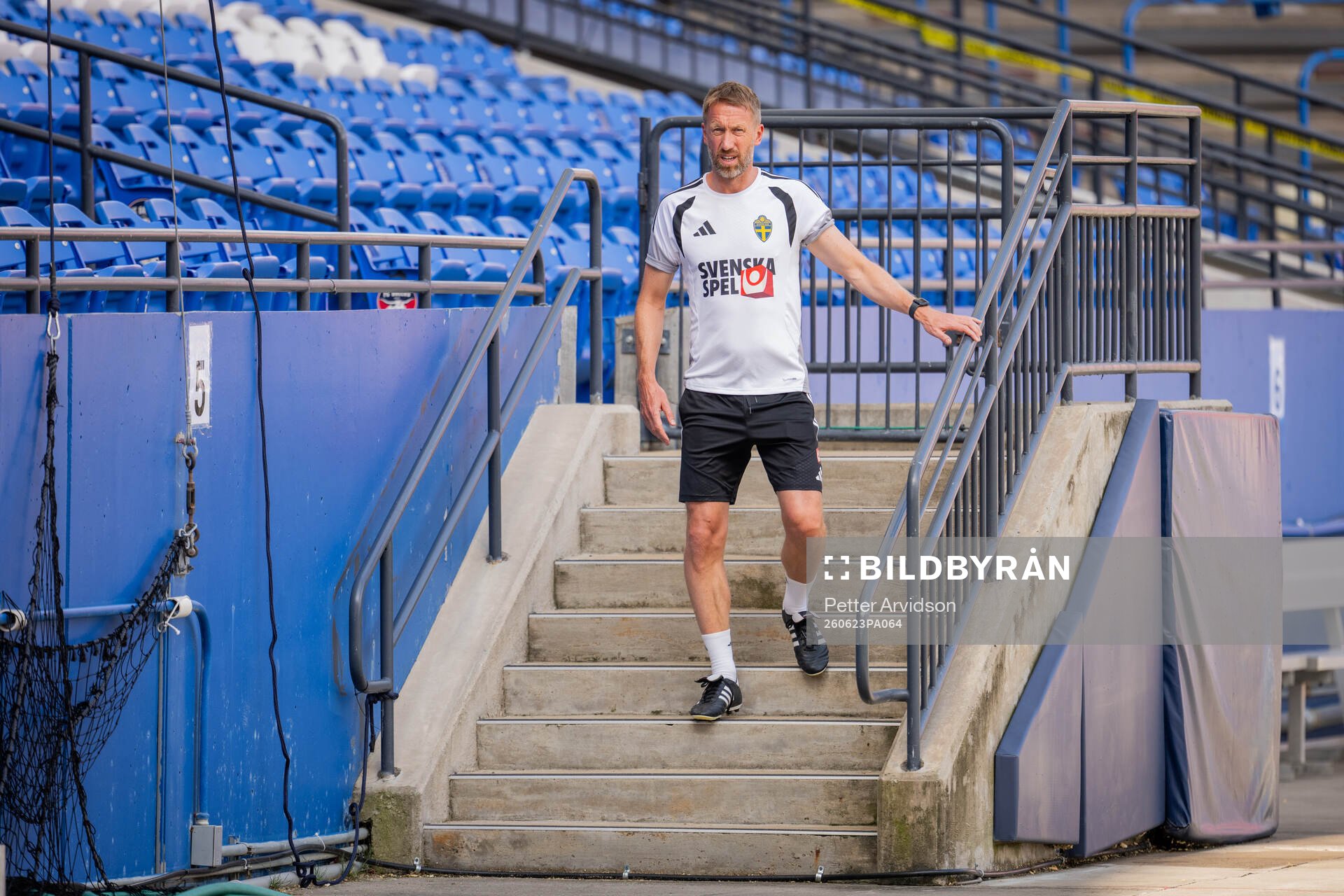 Head coach Graham Potter of the Swedish national football