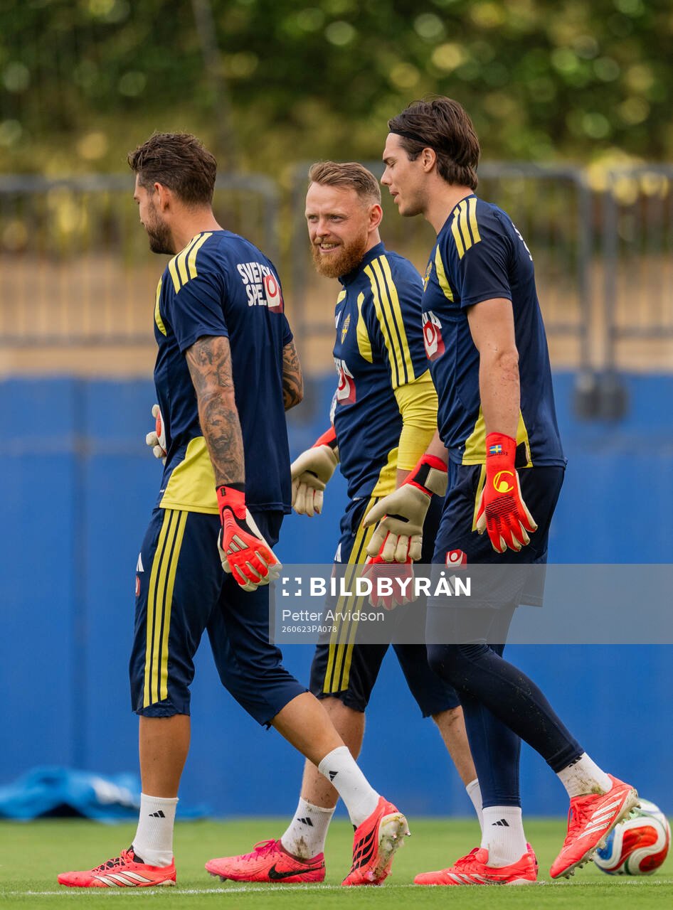 Goalkeeper Kristoffer Nordfeldt, goalkeeper Viktor