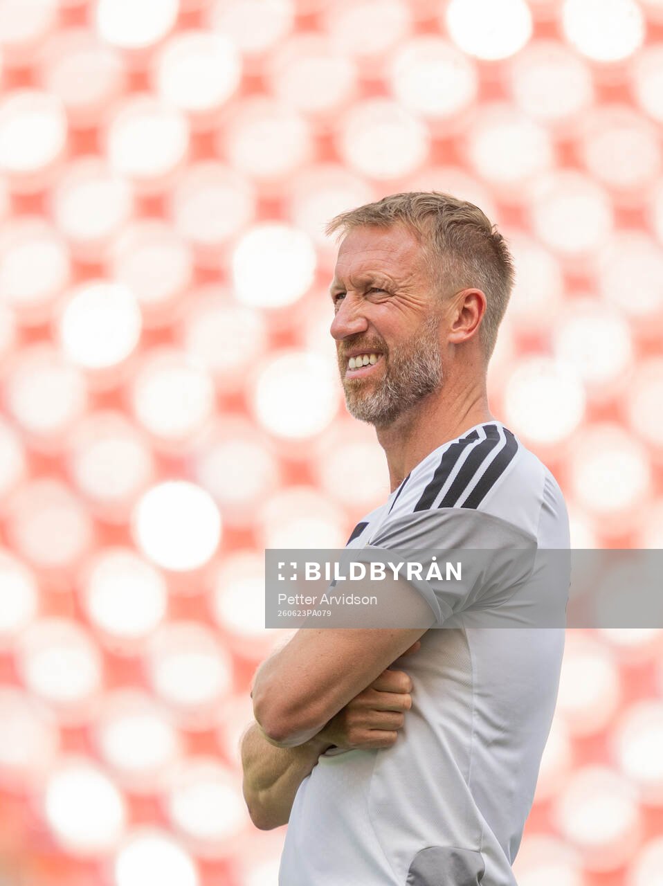 Head coach Graham Potter of the Swedish national football